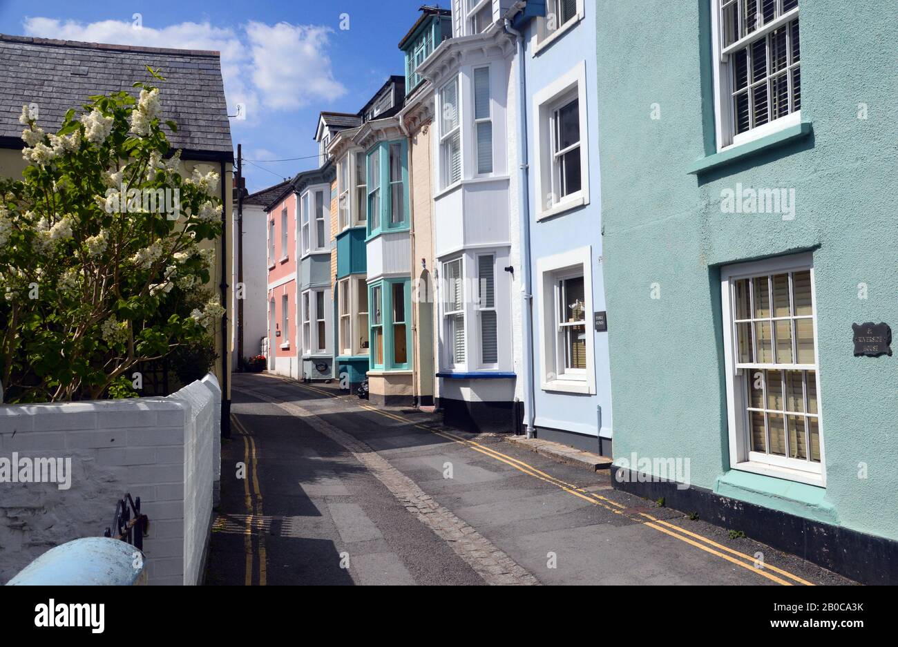 Irsha Street, Pastel Coloured Old Fishermen & Boatyard Workers Terraced