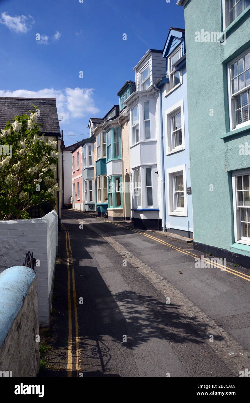 Irsha Street, Pastel Coloured Old Fishermen & Boatyard Workers Terraced