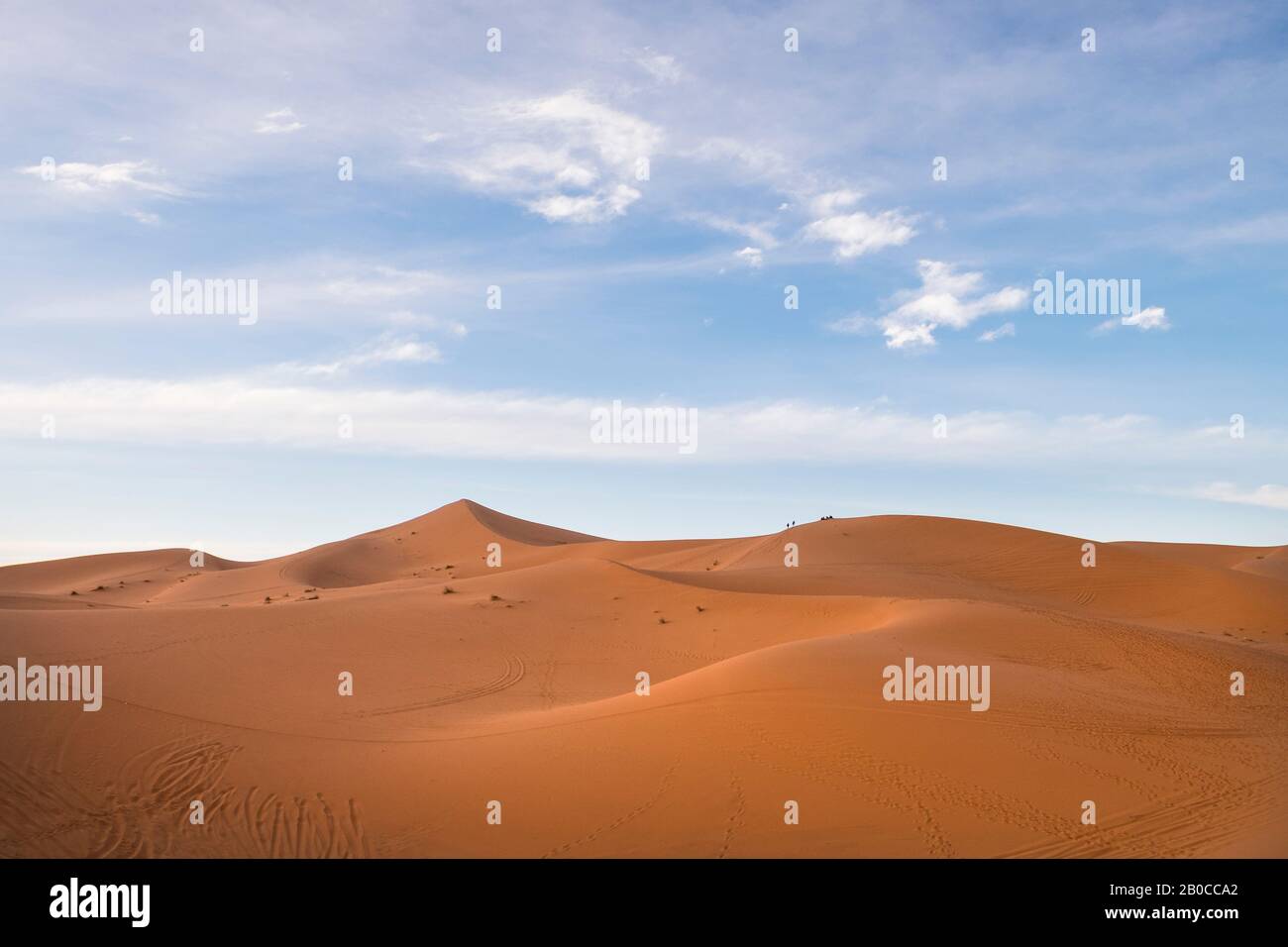 Morocco, Sahara desert, Merzouga Stock Photo