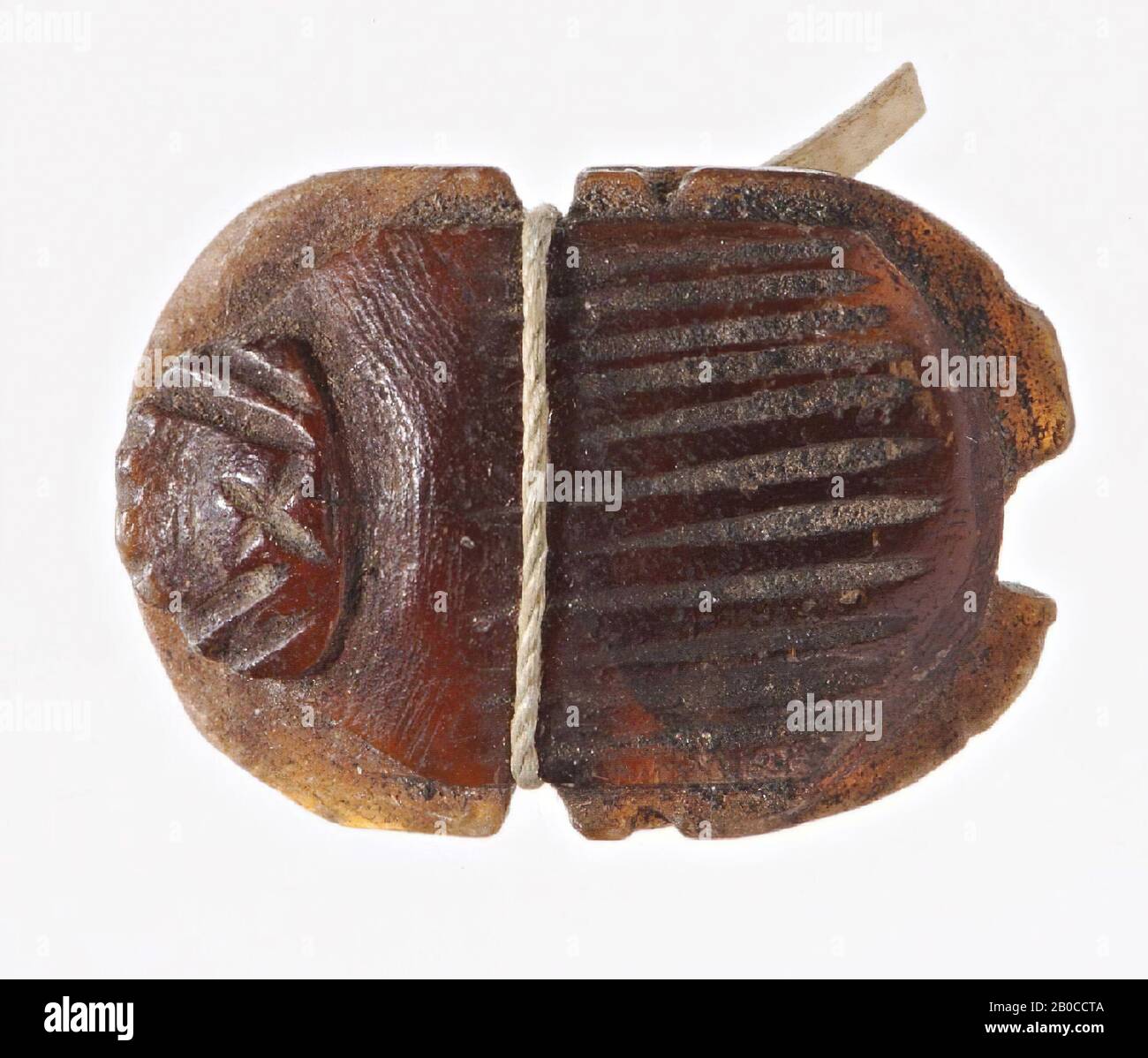 Egypt, seal, scarab, stone, brown, 1.9 cm, Location, Egypt Stock Photo Alamy