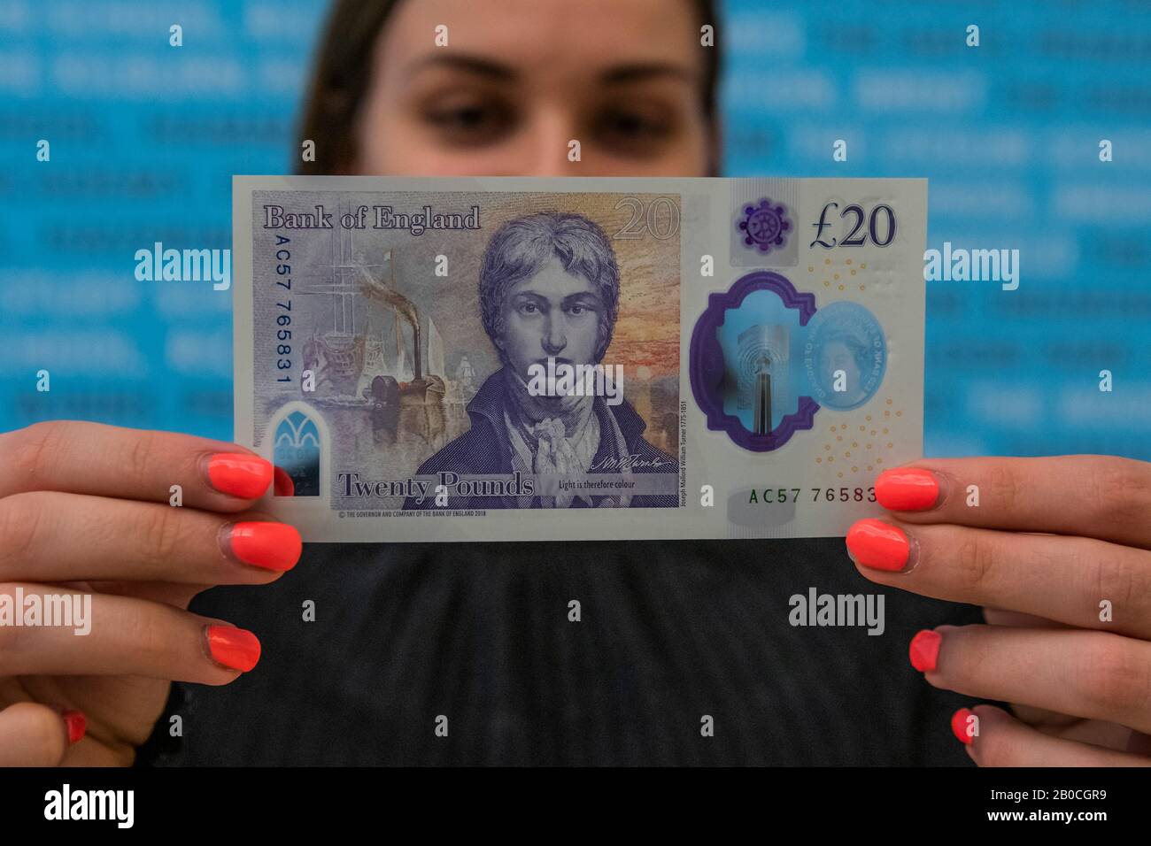 London, UK. 20th Feb 2020. Bank of England Governor Mark Carney ...