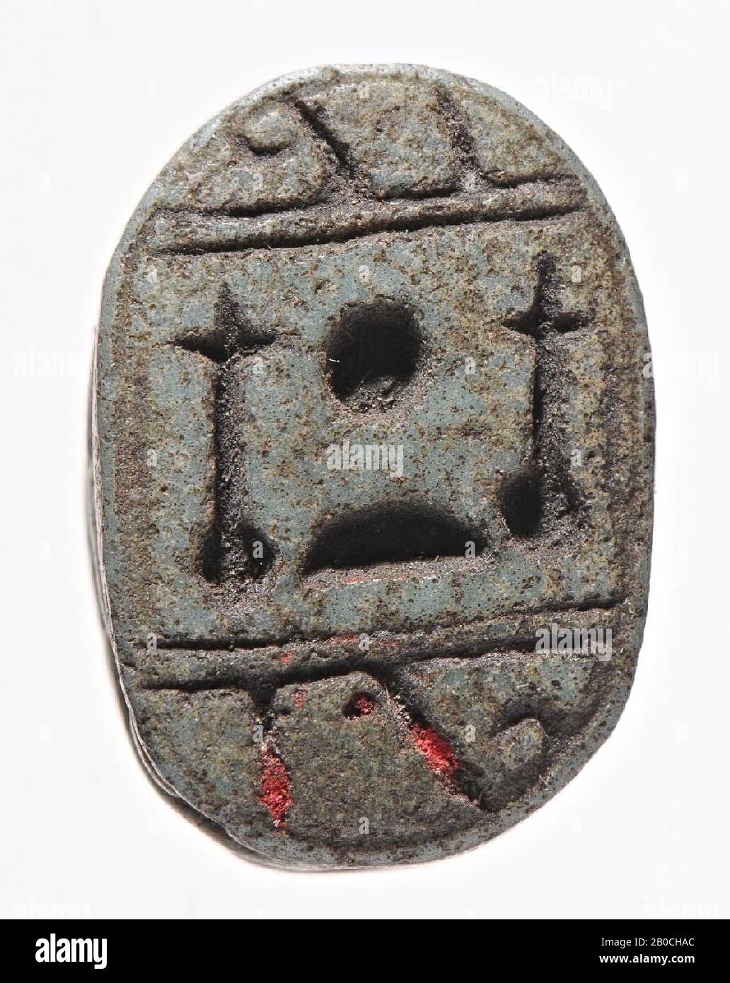 scarab, wish, the-nefer, seal, scarab, faience, 1,2 cm, Egypt Stock Photo