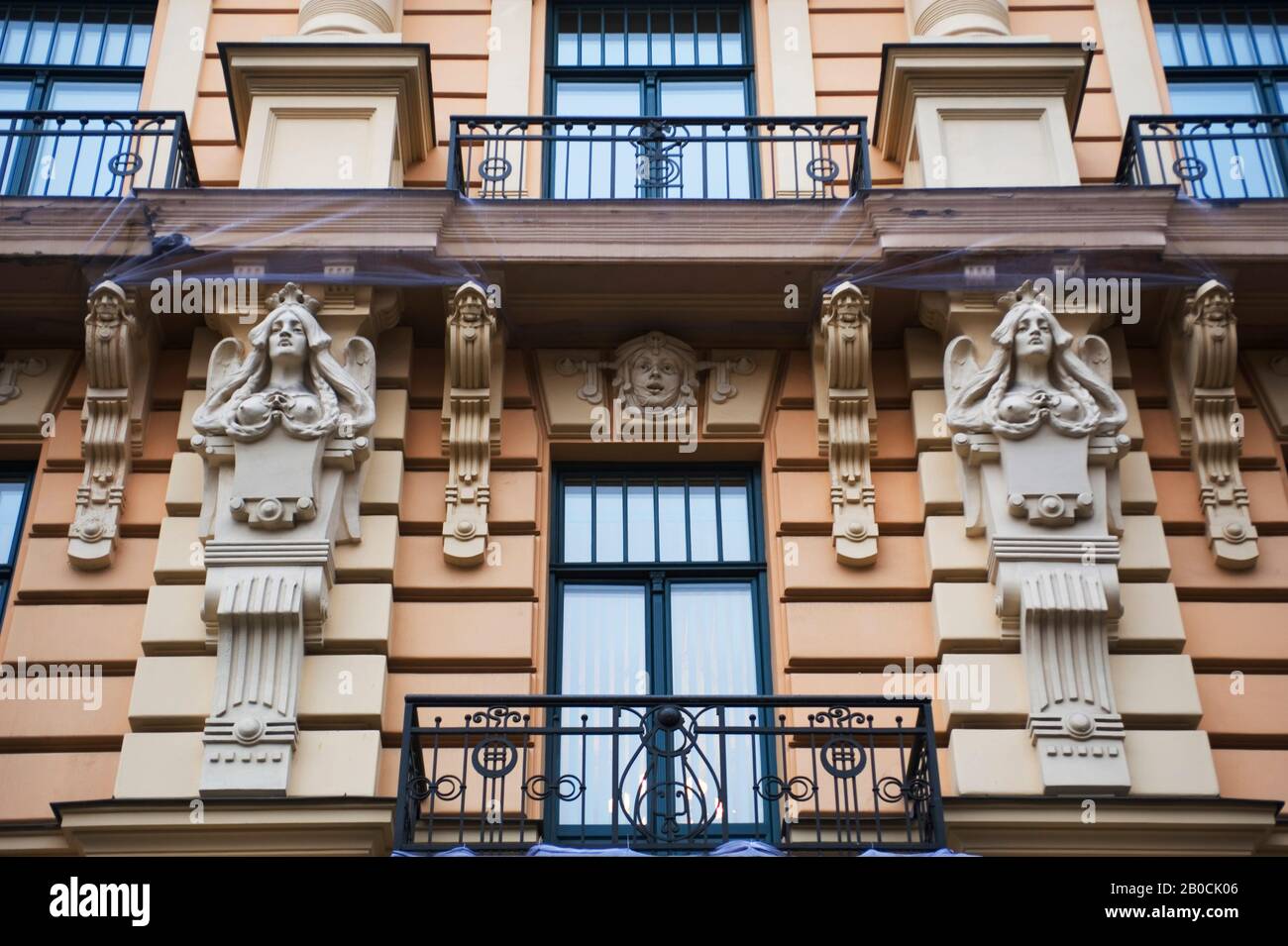 Jugendstil style art nouveau riga hi-res stock photography and images ...