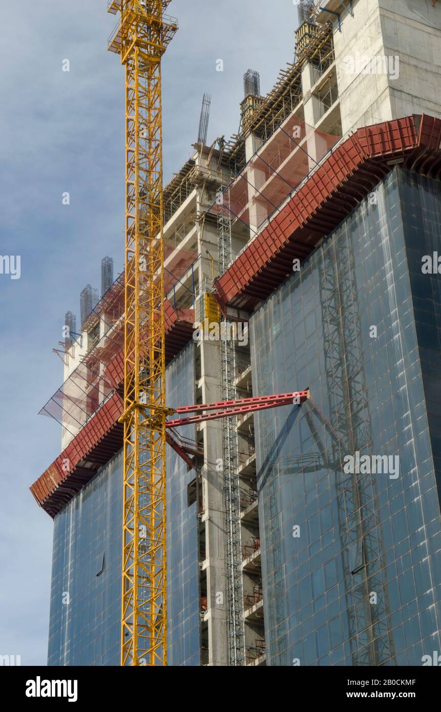 Construction and Winch Stock Photo Alamy