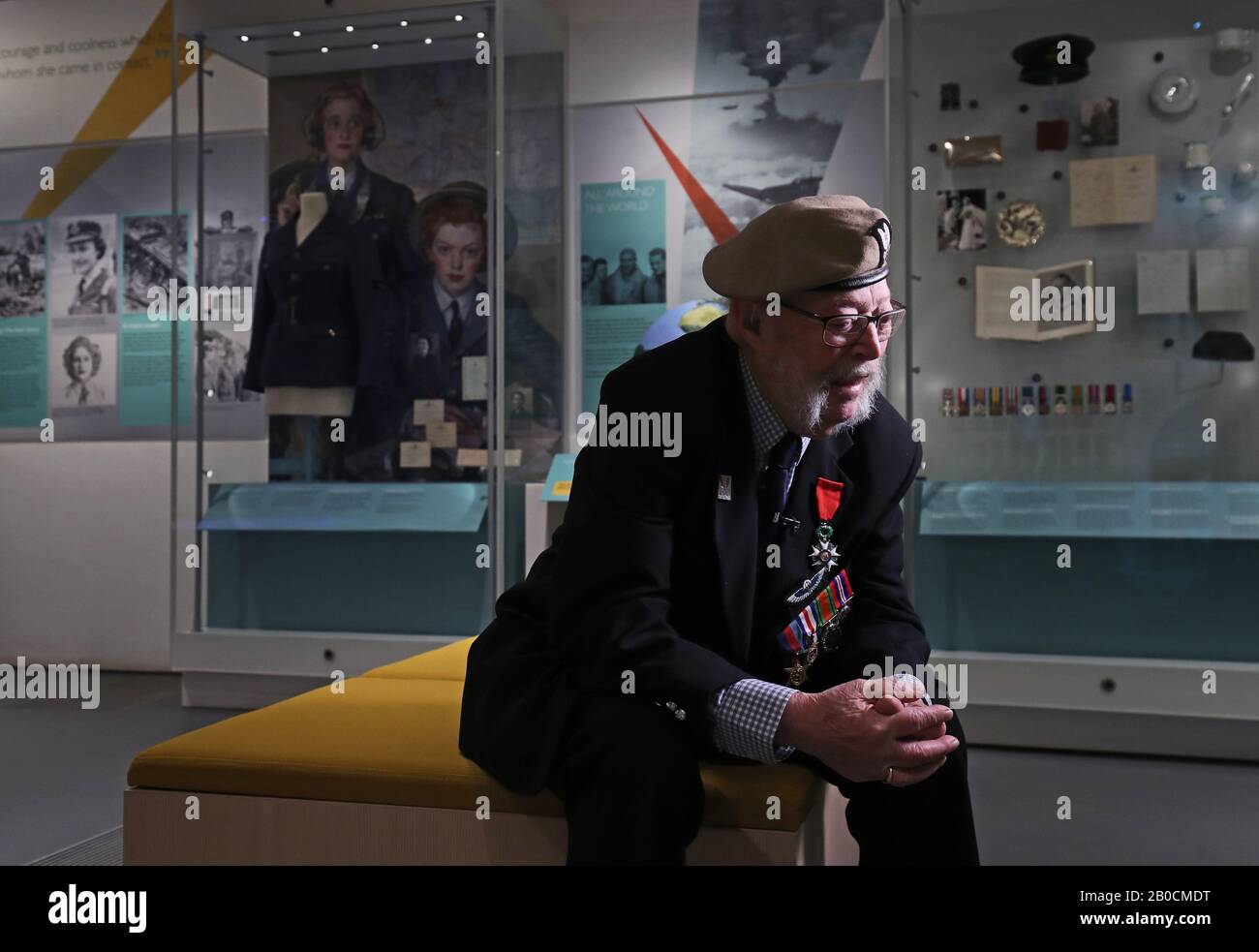 World war two veteran alec borrie hires stock photography and images