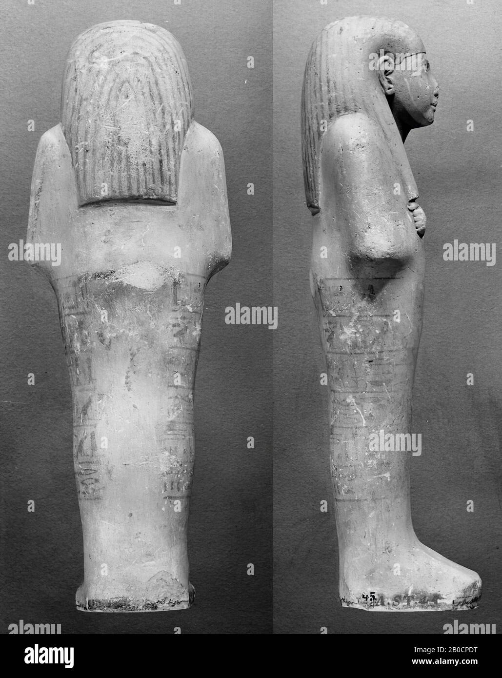 mummified, Mery (ptah?), Shashbite, limestone, 31.7 x 10.5 cm, New