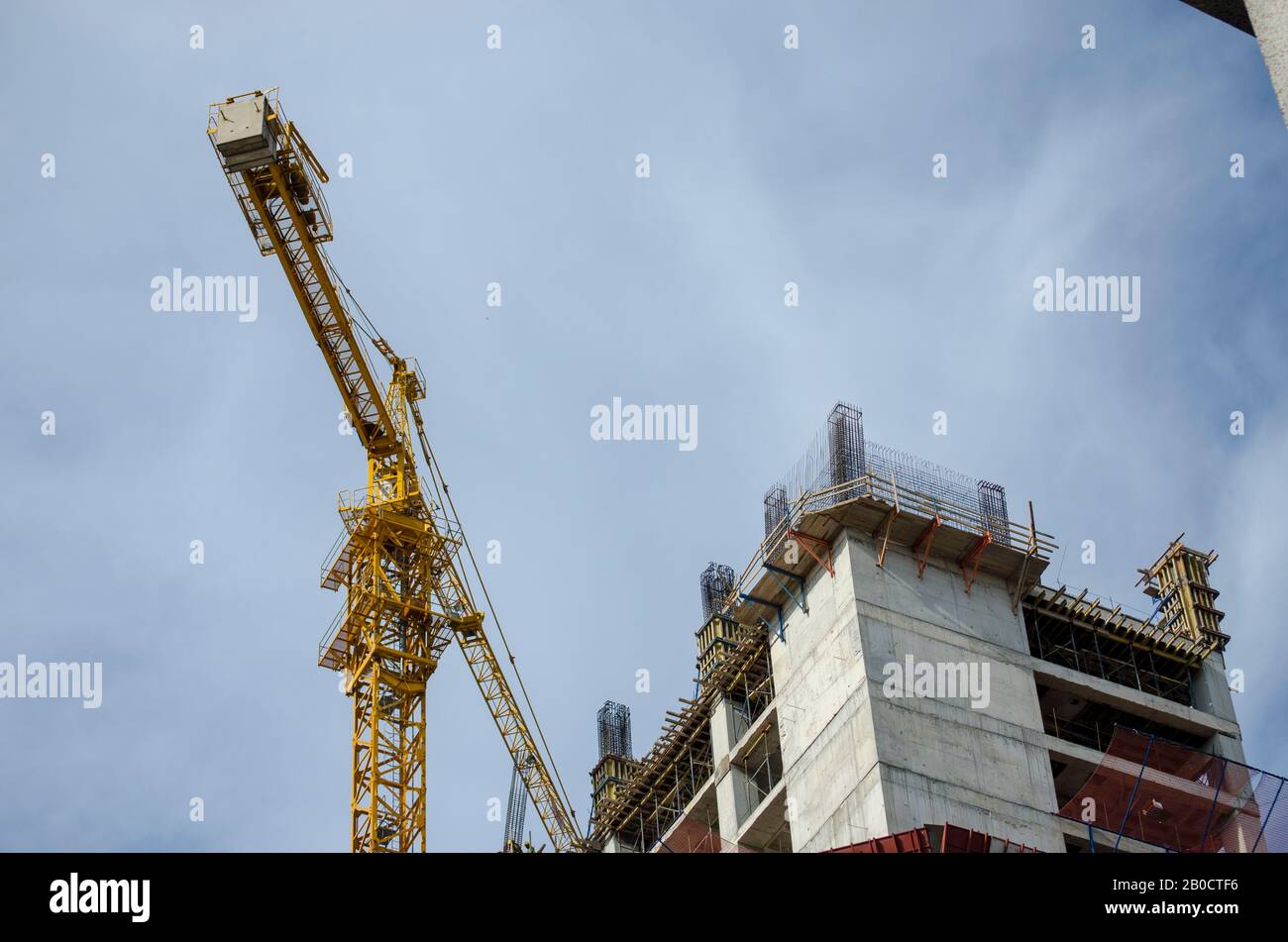 Construction and Winch Stock Photo Alamy