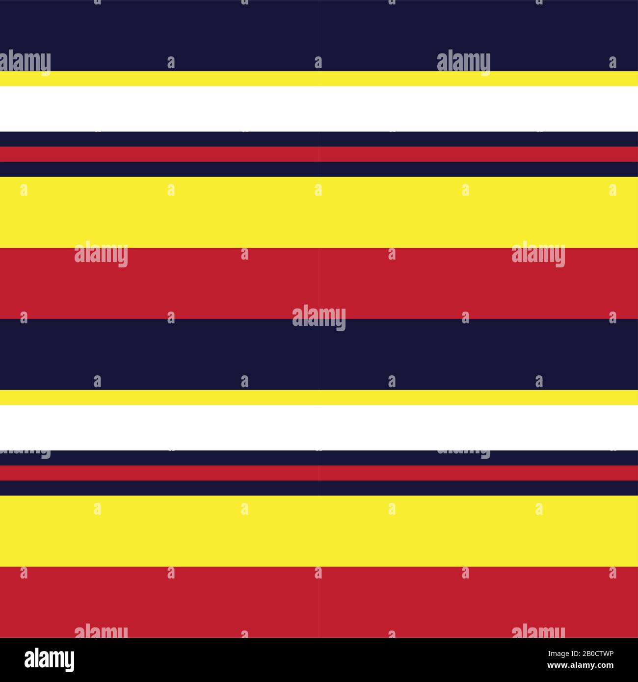 Colourful Classic Modern Stripe Pattern - This is a classic horizontal striped pattern suitable for shirt printing, textiles, jersey, jacquard pattern Stock Vector