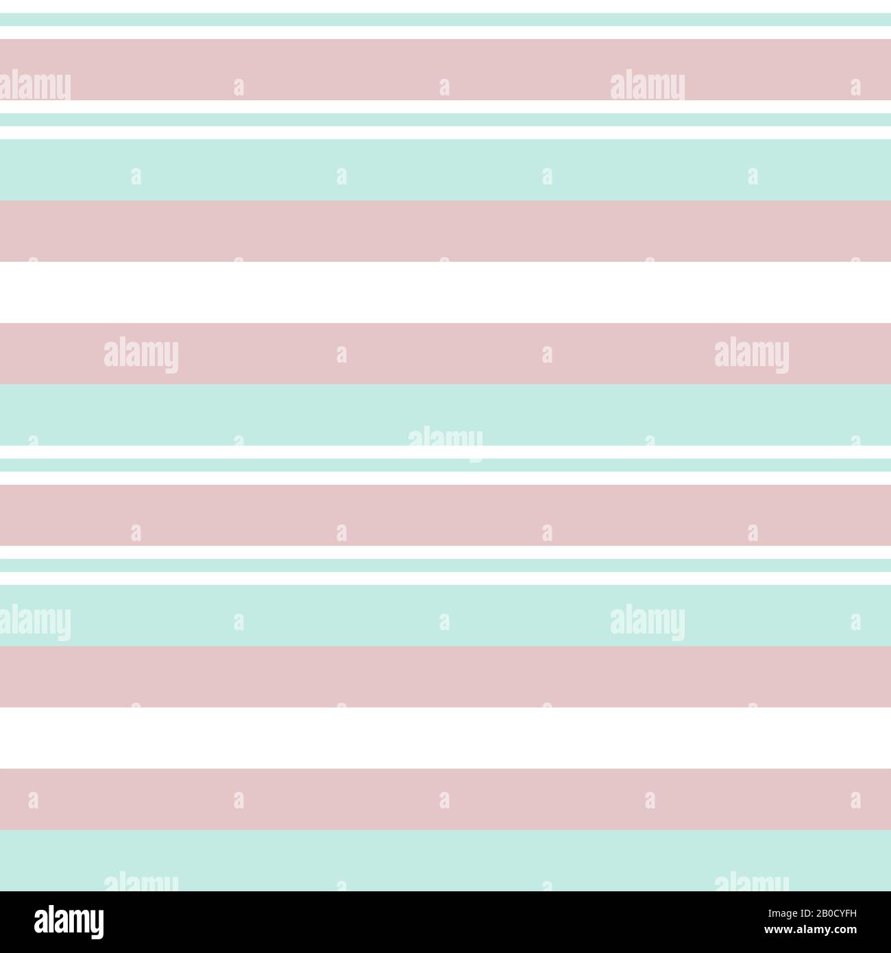 Colourful Classic Modern Stripe Pattern - This is a classic horizontal striped pattern suitable for shirt printing, textiles, jersey, jacquard pattern Stock Vector