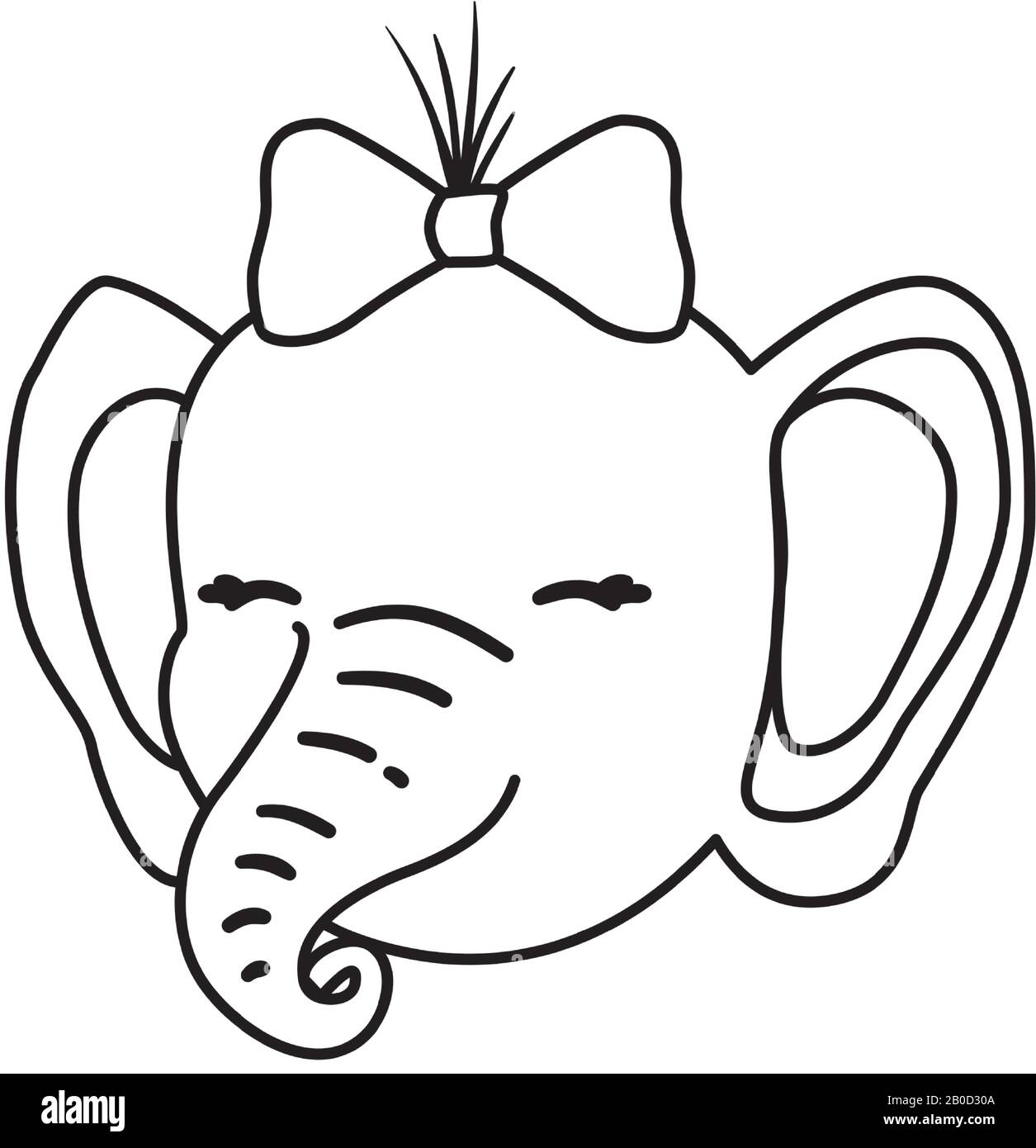 🐘how to draw a baby elephant #SmellLikeIrishSpring #UnsealTheMeal #drawing, image size:1255x1390