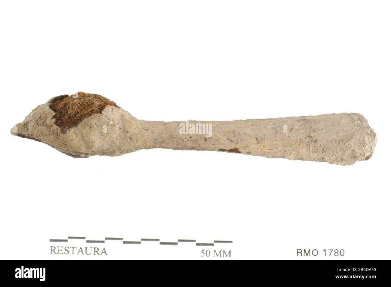 arrowhead, with shank, arrowhead, with shank, iron, 10.0 x 2.0 cm, x, Netherlands, Utrecht, Wijk bij Duurstede, Wijk bij Duurstede, Dorestad Stock Photo