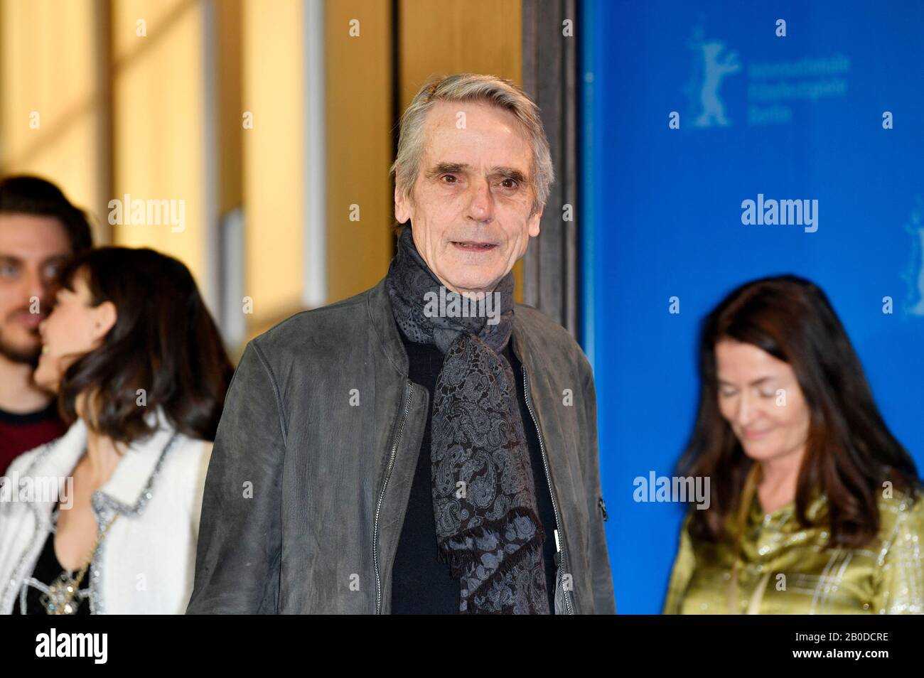 Berlin, Germany. 20th Feb, 2020. Jeremy Irons during the jury photocall at the 70th Berlin International Film Festival/Berlinale 2020 at Hotel Grand Hyatt on February 20, 2020 in Berlin, Germany. Credit: Geisler-Fotopress GmbH/Alamy Live News Stock Photo