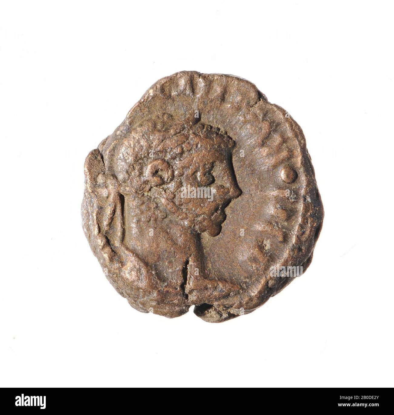 coin, tetradrachm of Diocletian, year 5, Vz: imperial bust r., Drapery, [A K G OUA DIO Stock Photo