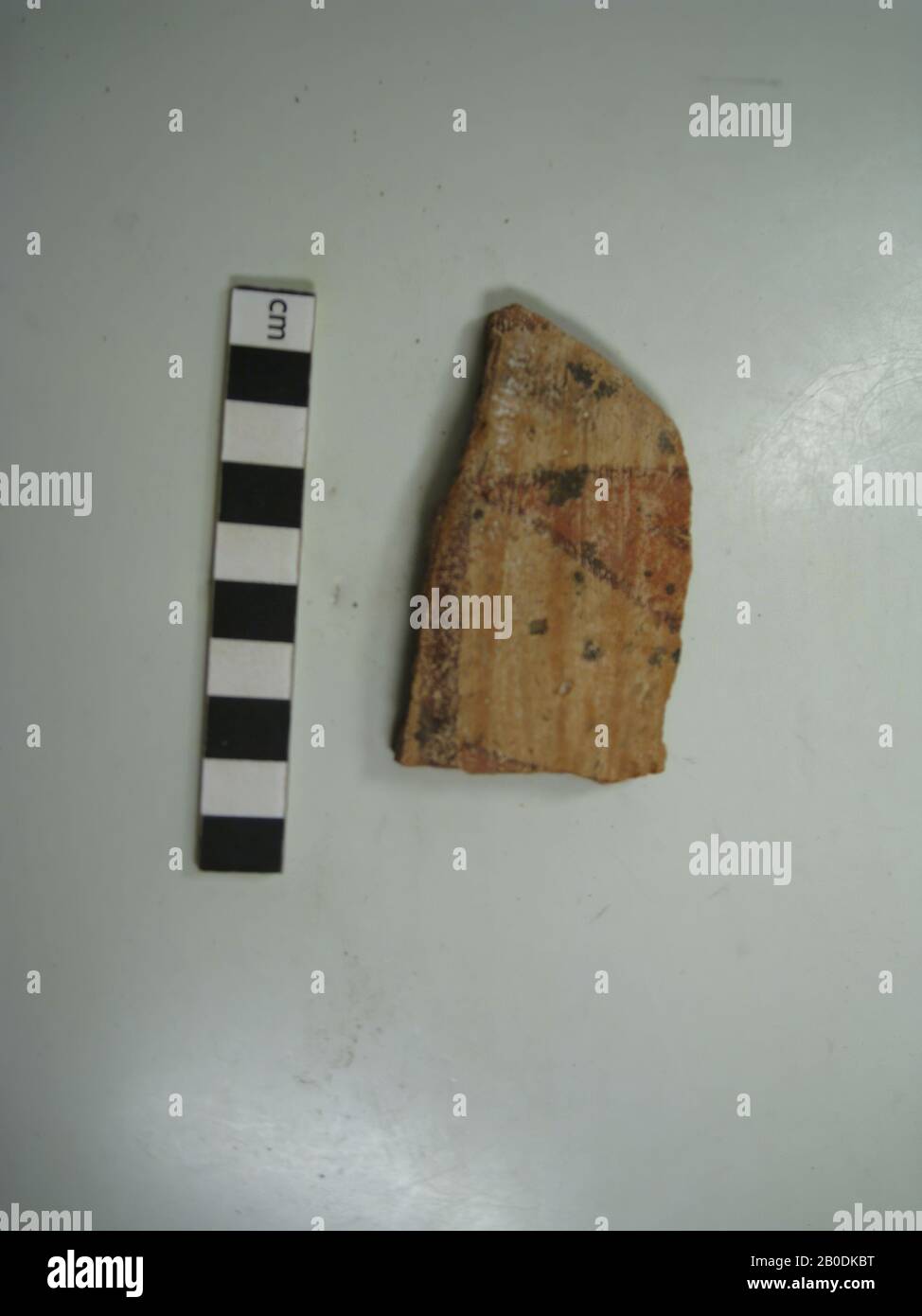 Egypt, shard, earthenware, 4 x 6 cm, Meroitic Period, 2nd-4th century A.D, Egypt Stock Photo