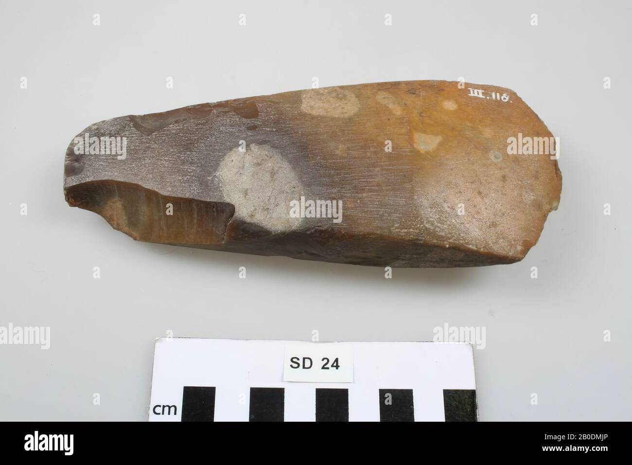Old Europe, chisel, stone, flint, 16.5 x 3 x 6.5 cm, prehistory ...