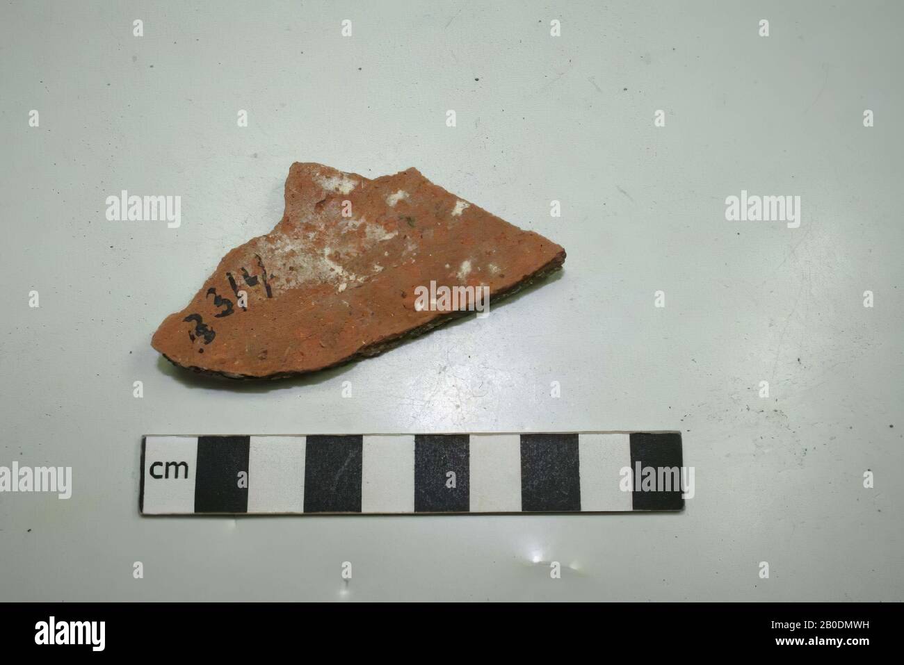 Egypt, shard, earthenware, 7 x 9, Meroitic Period, 2nd-4th century AD, Egypt Stock Photo