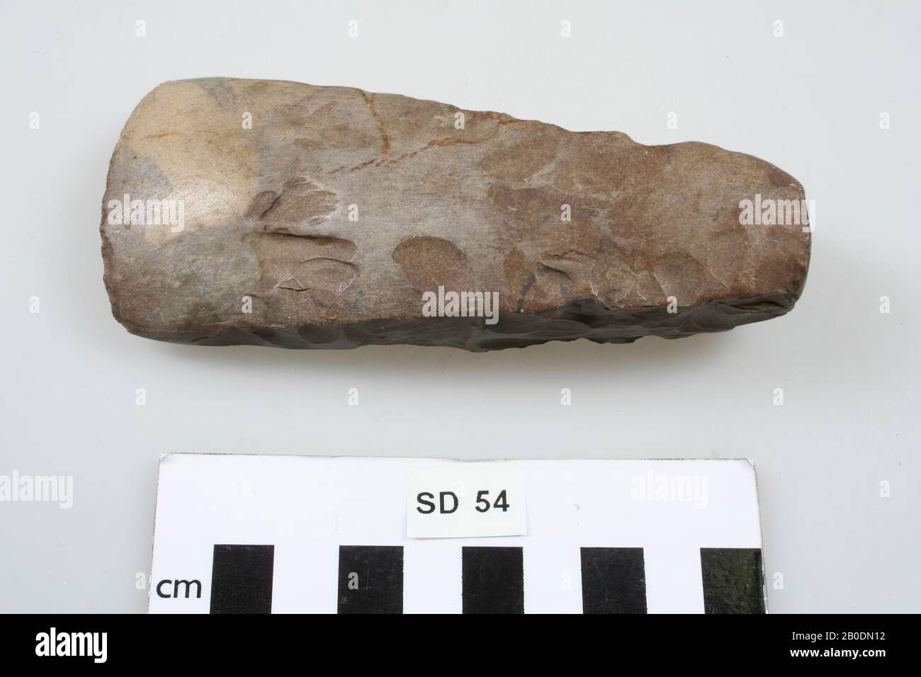 Old Europe, chisel, stone, flint, 12 x 2.6 x 4.9 cm, prehistory