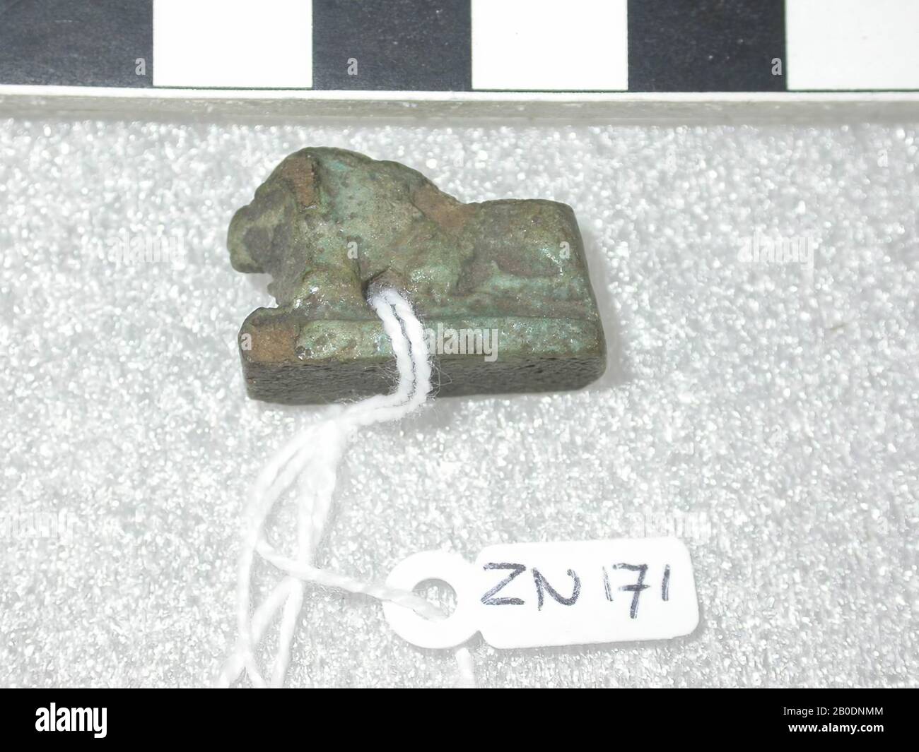 Egypt, amulet, animal, faience, 2.3 cm, Location, Egypt Stock Photo