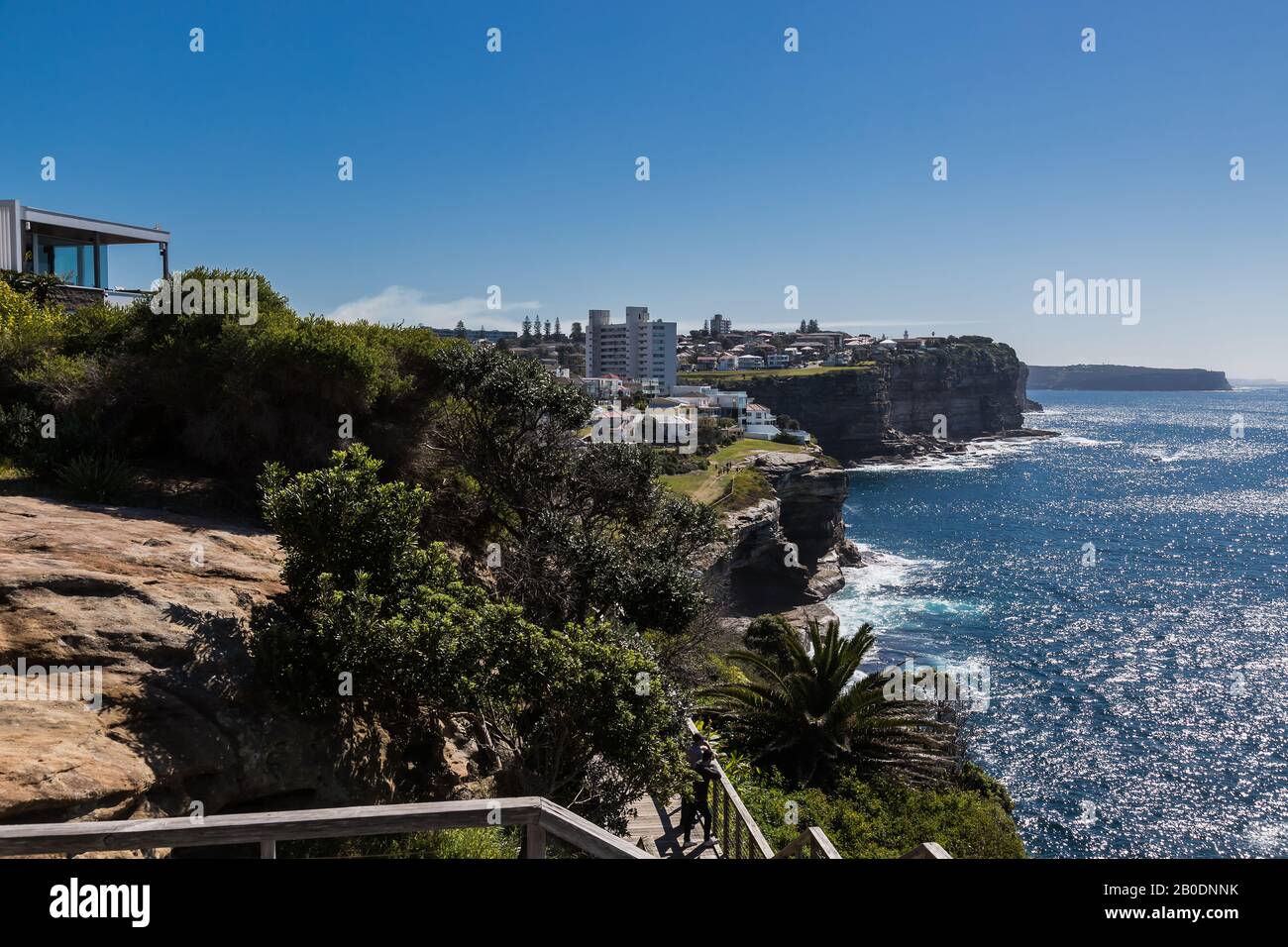 The Federation Cliff Walk, Dover Heights, Sydney. Its a five kilometre