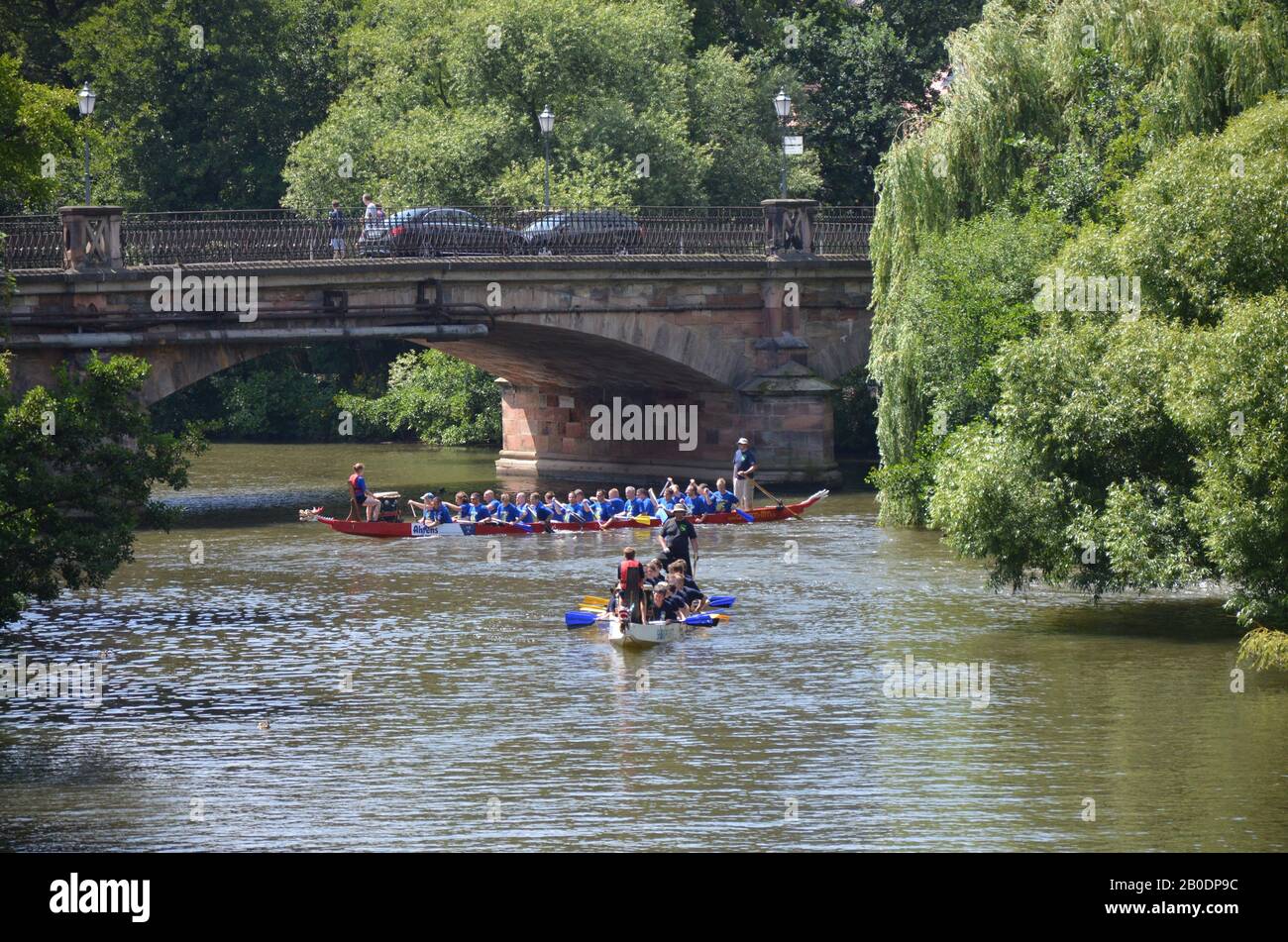 The historic race of Marburg, Germany Stock Photo - Alamy