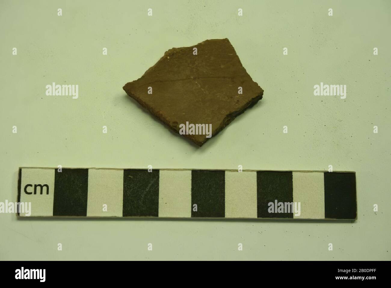 Egypt, shard, earthenware, 4 x 3 cm Stock Photo