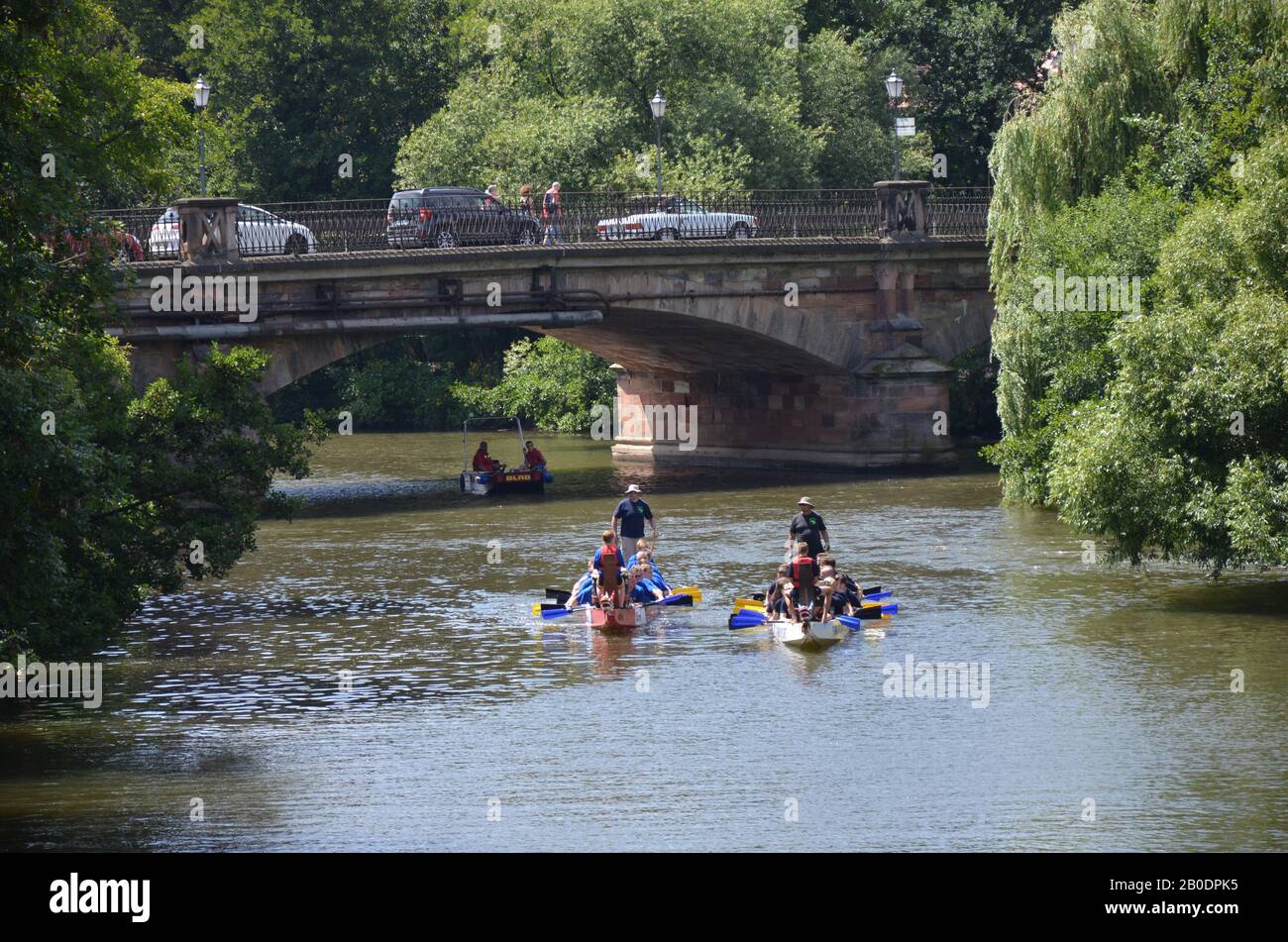 The historic race of Marburg, Germany Stock Photo - Alamy