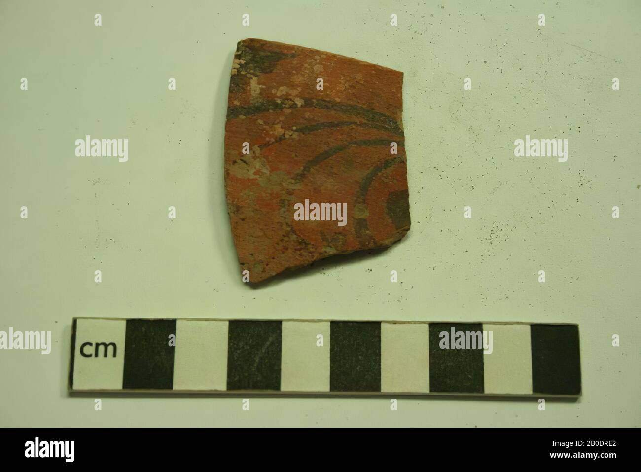 Egypt, shard, earthenware, 7.5 x 6 cm Stock Photo