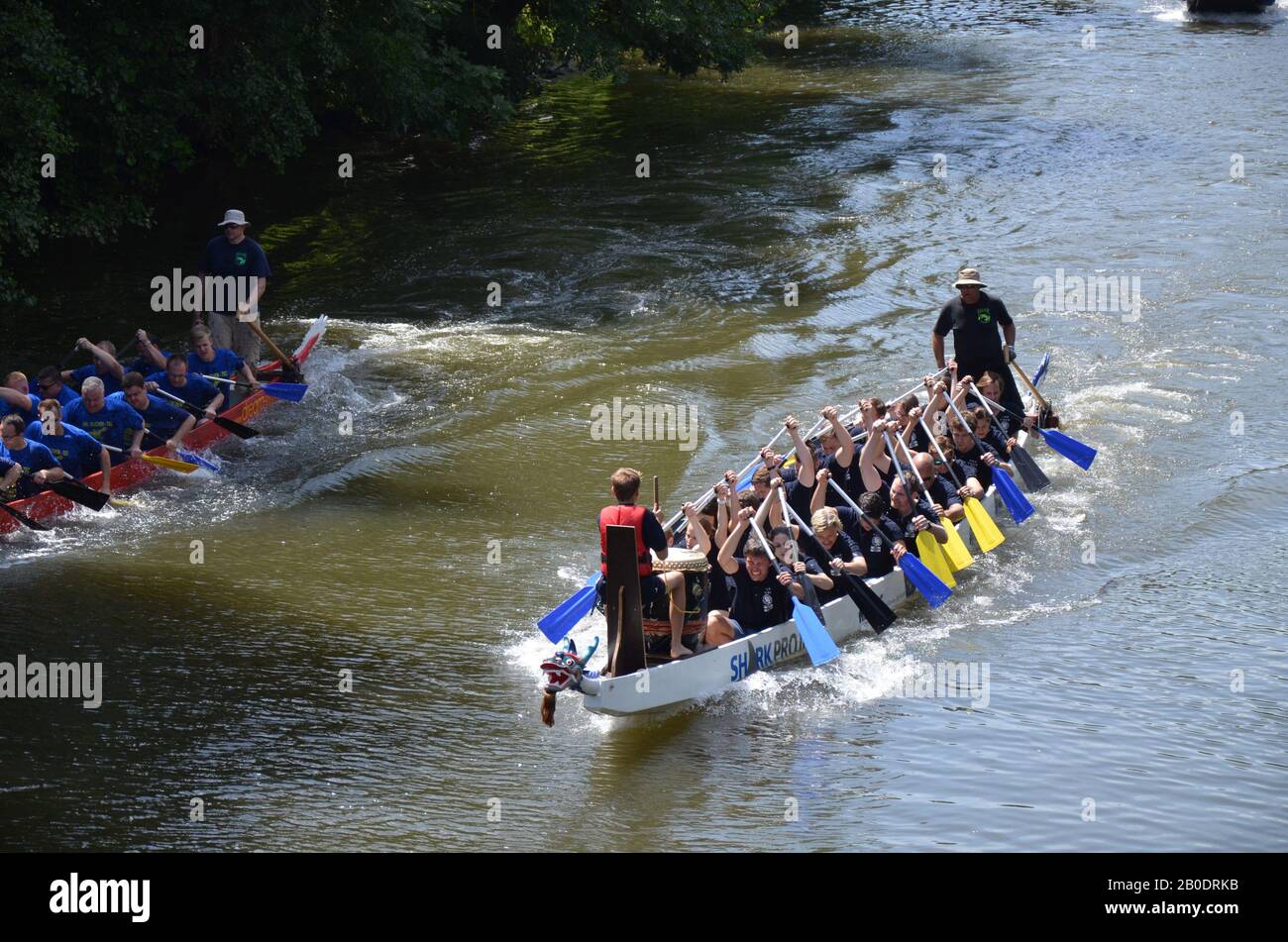The historic race of Marburg, Germany Stock Photo - Alamy