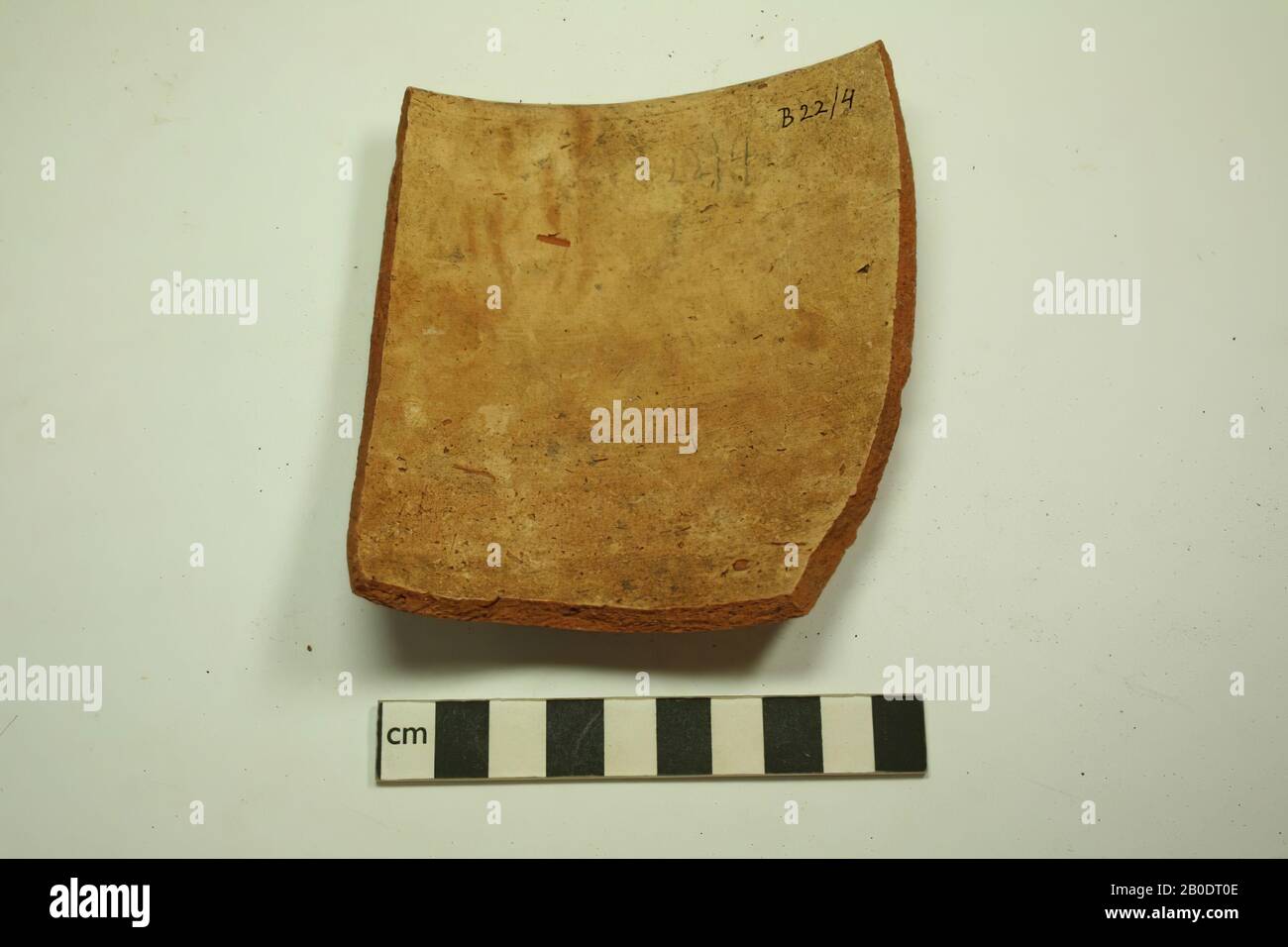 Egypt, shard, earthenware, 10 x 11 cm thick 5 mm, Meroitic Period, 2nd-4th century A.D, Egypt Stock Photo