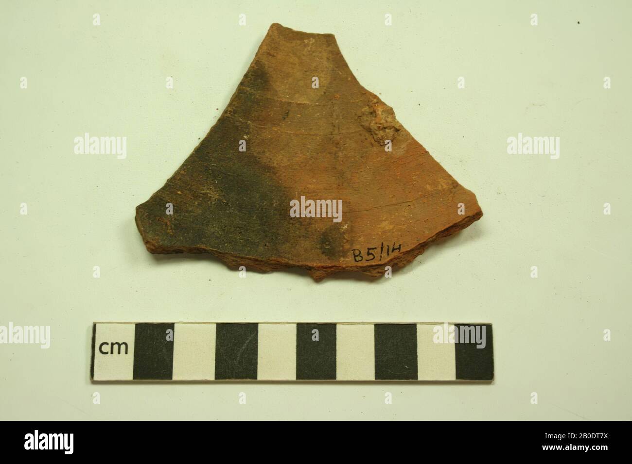 Egypt, shard, earthenware, 6 x 7 cm Stock Photo