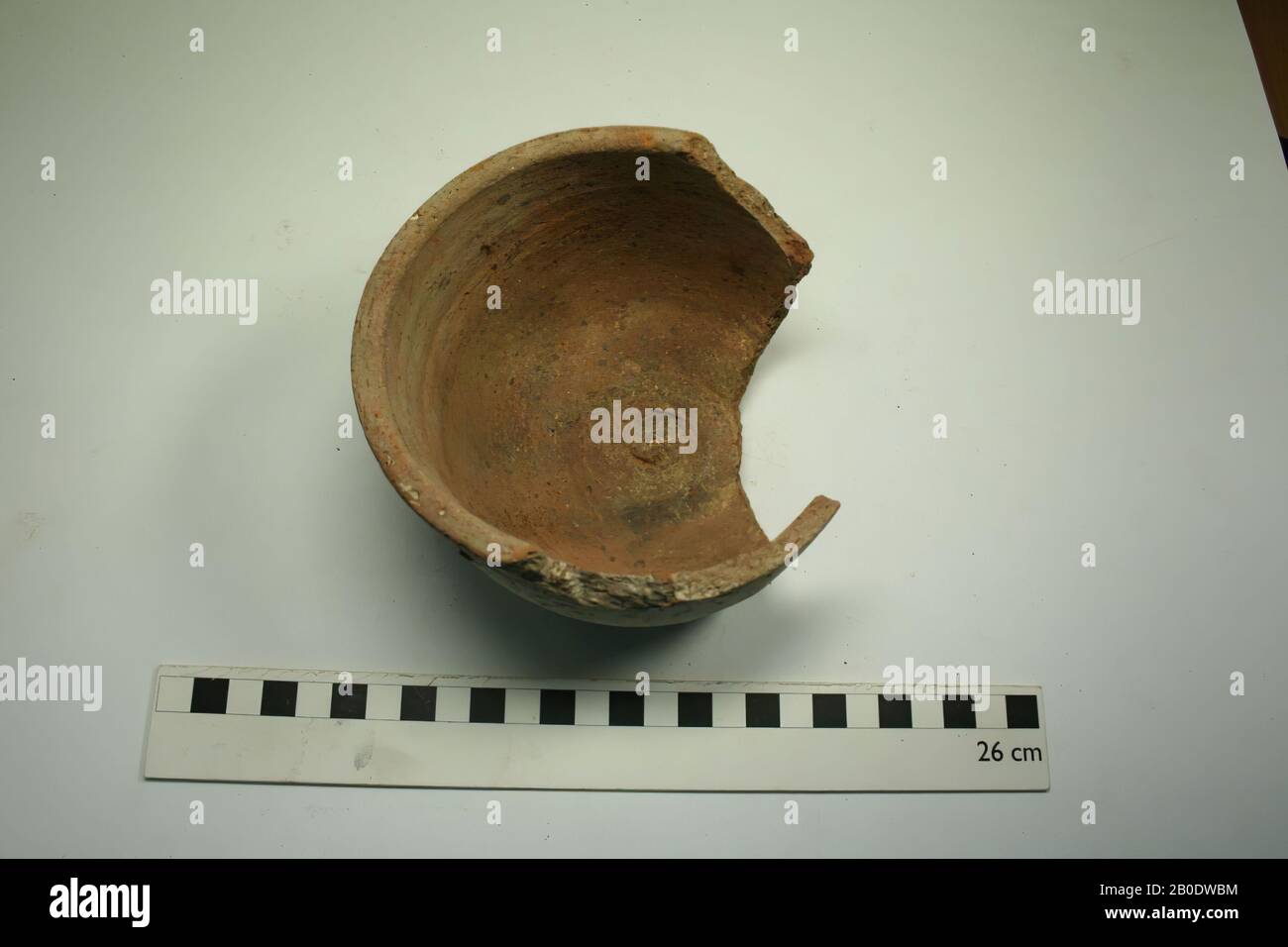 Egypt, fragment, bowl, earthenware, diam., 9 x 7 cm, Meroitic Period, 2nd-4th century A.D, Egypt Stock Photo