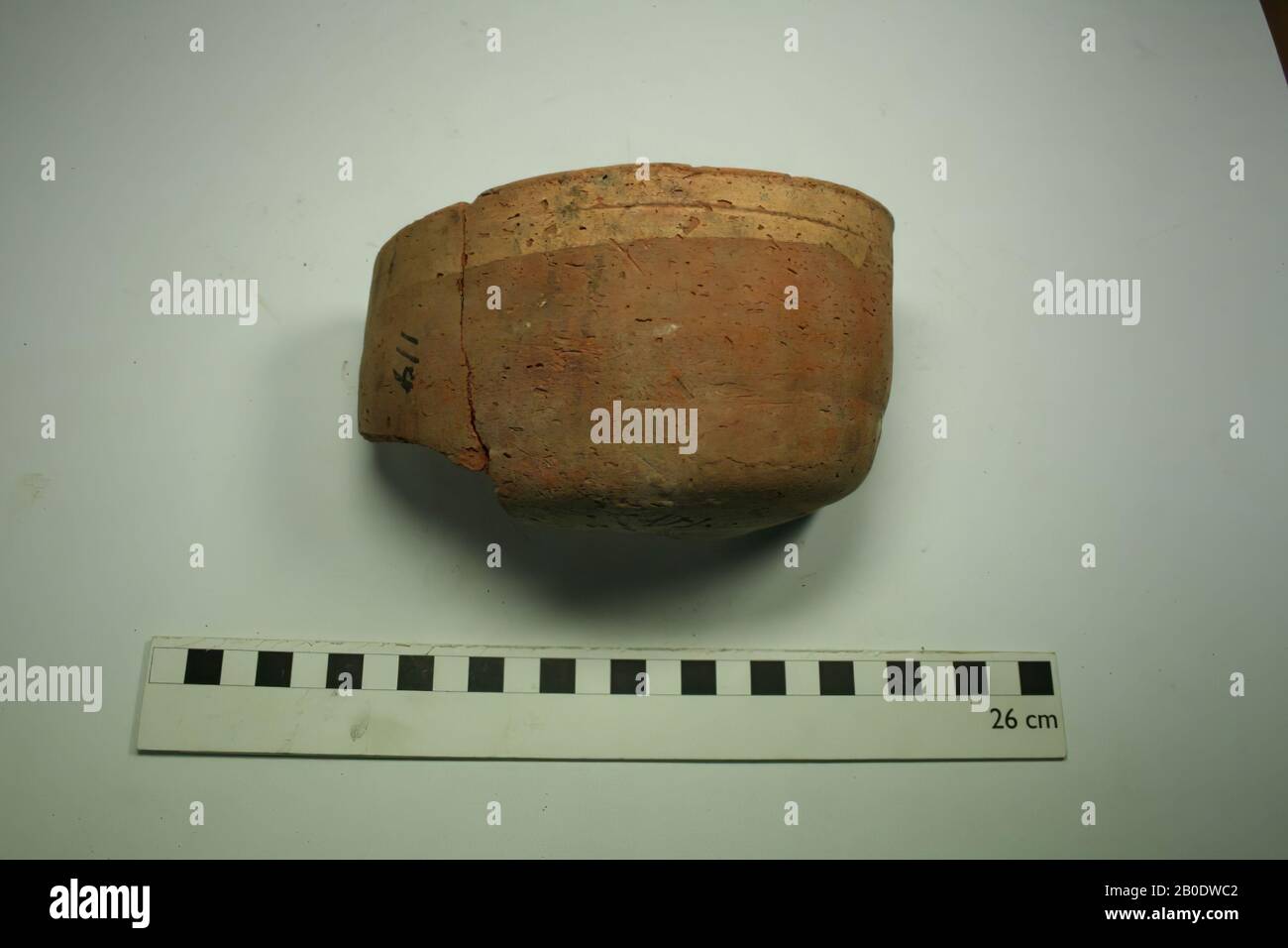 Egypt, fragment, bowl, earthenware, diam., 7 x 9 cm, Meroitic Period, 2nd-4th century A.D, Egypt Stock Photo