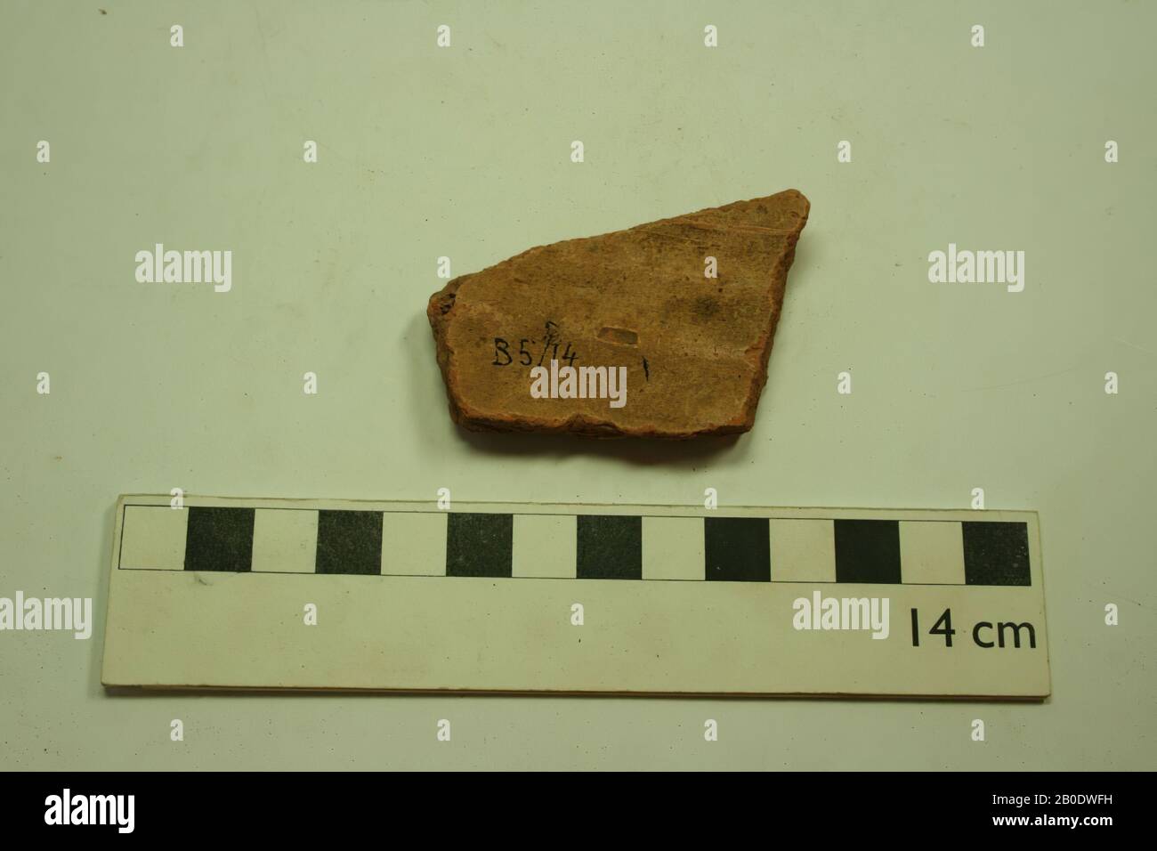 Egypt, shard, earthenware, 6.5 x 4 cm, Meroitic Period, 2nd-4th century A.D, Egypt Stock Photo