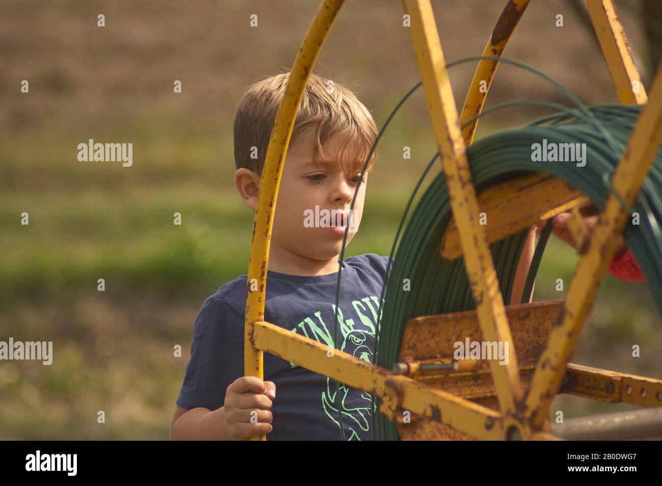 4 year old children playing together hi-res stock photography and ...