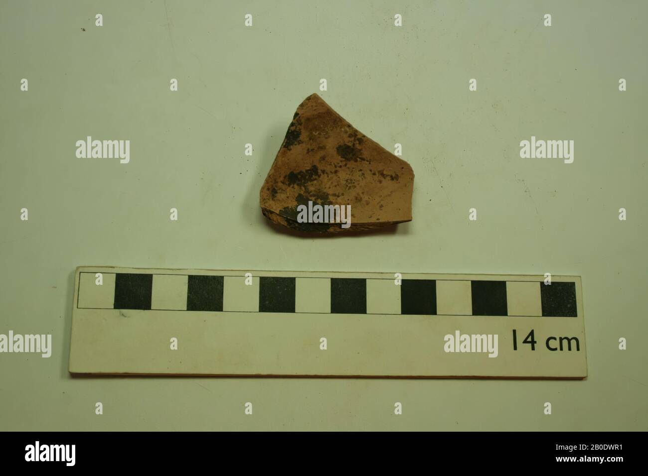 Egypt, shard, earthenware, 5 x 4.5 cm, Meroitic Period, 2nd-4th century A.D, Egypt Stock Photo