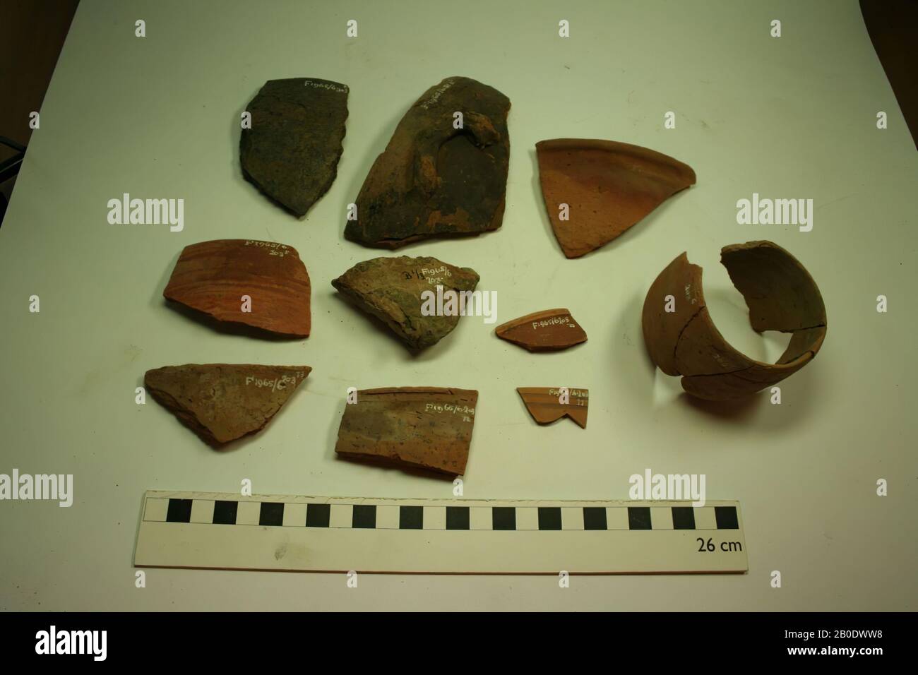 Egypt, fragment, pot, earthenware, Meroitic Period, 2nd4th century AD