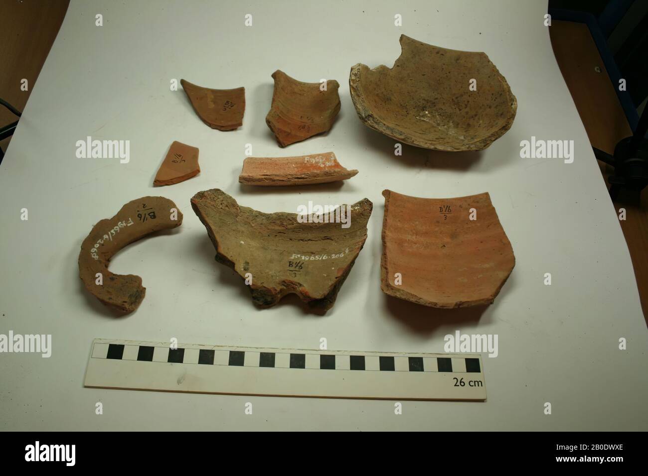 Egypt, fragment, pot, earthenware, Meroitic Period, 2nd4th century AD