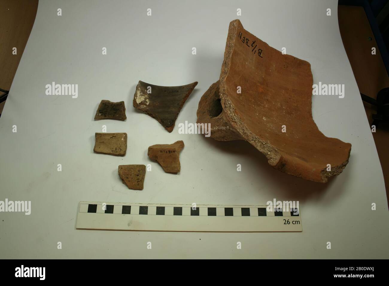 Egypt, fragment, pot, earthenware, Meroitic Period, 2nd4th century AD