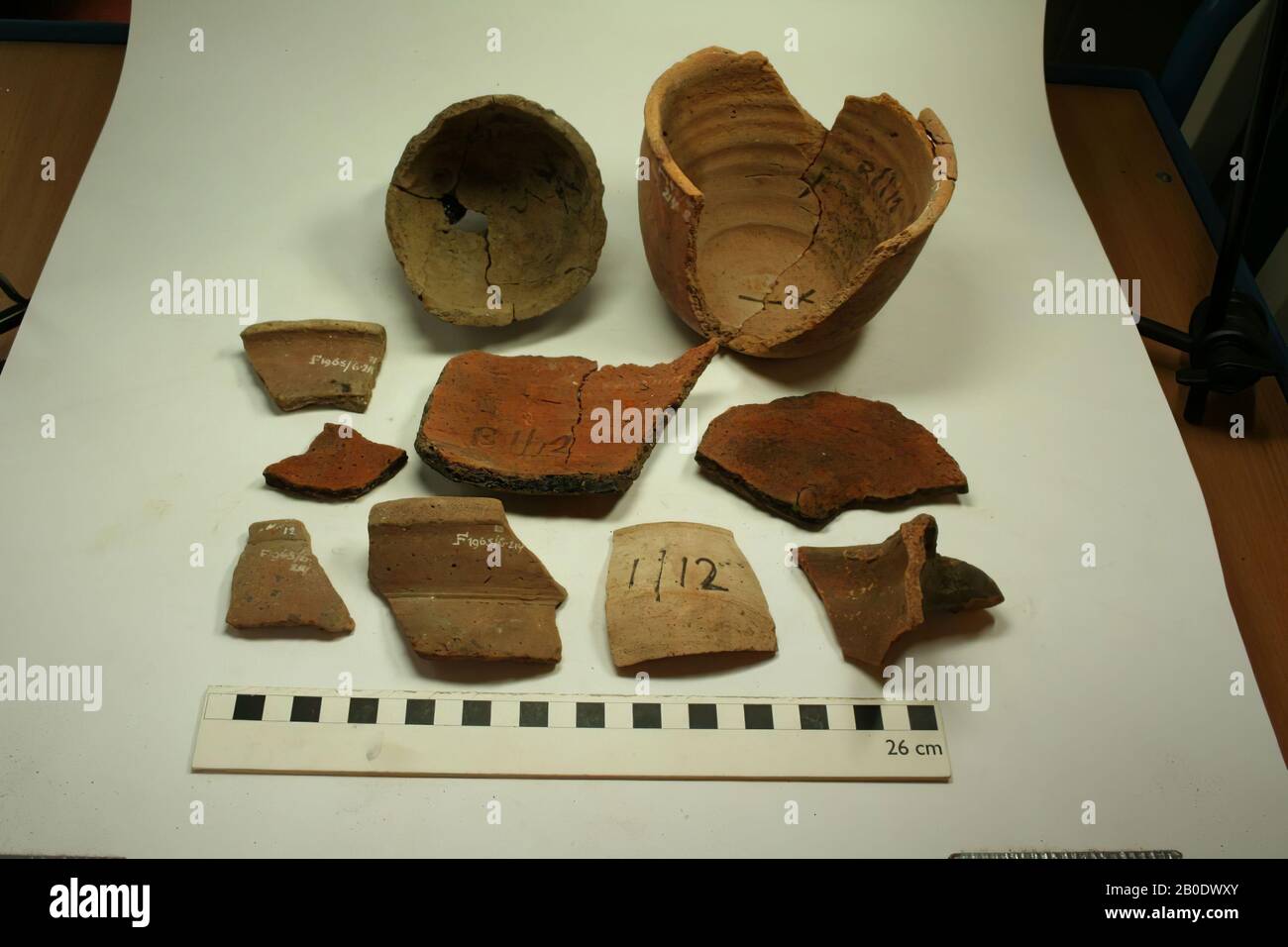 Egypt, fragment, pot, earthenware, Meroitic Period, 2nd4th century AD