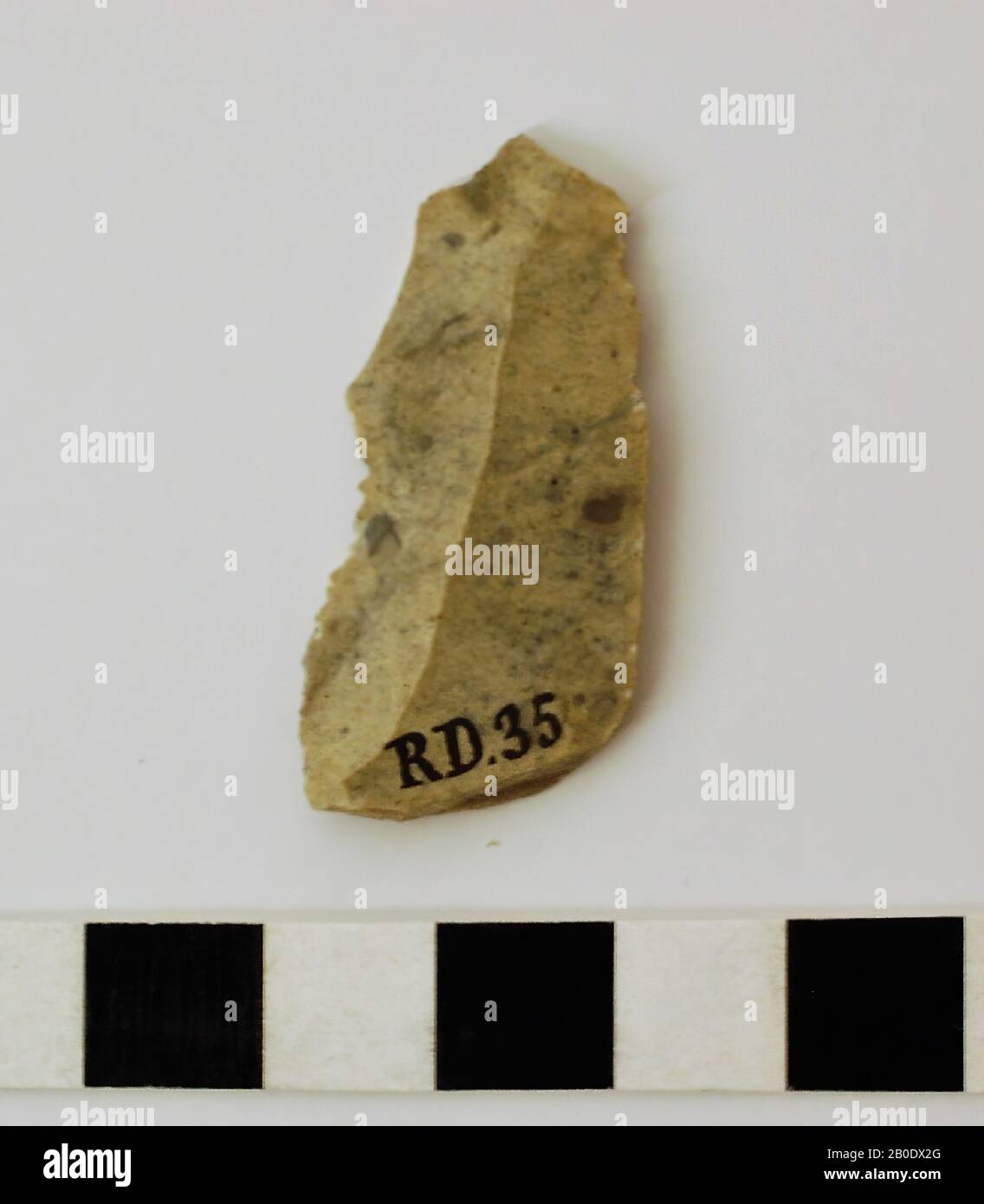 The Netherlands prehistory, blade, stone, flint, L, 3.8 Stock Photo