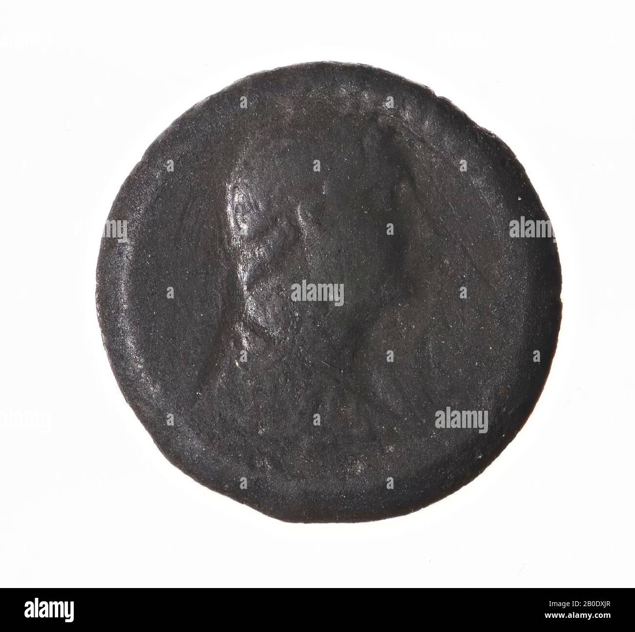 Egypt, coin, aes-19, Ptolemy III, metal, copper, Diam., 19 mm, wt., 4, 87 gr, Greco-Roman Period, Ptolemy Period, Ptolemy III BC 246-221, Egypt Stock Photo