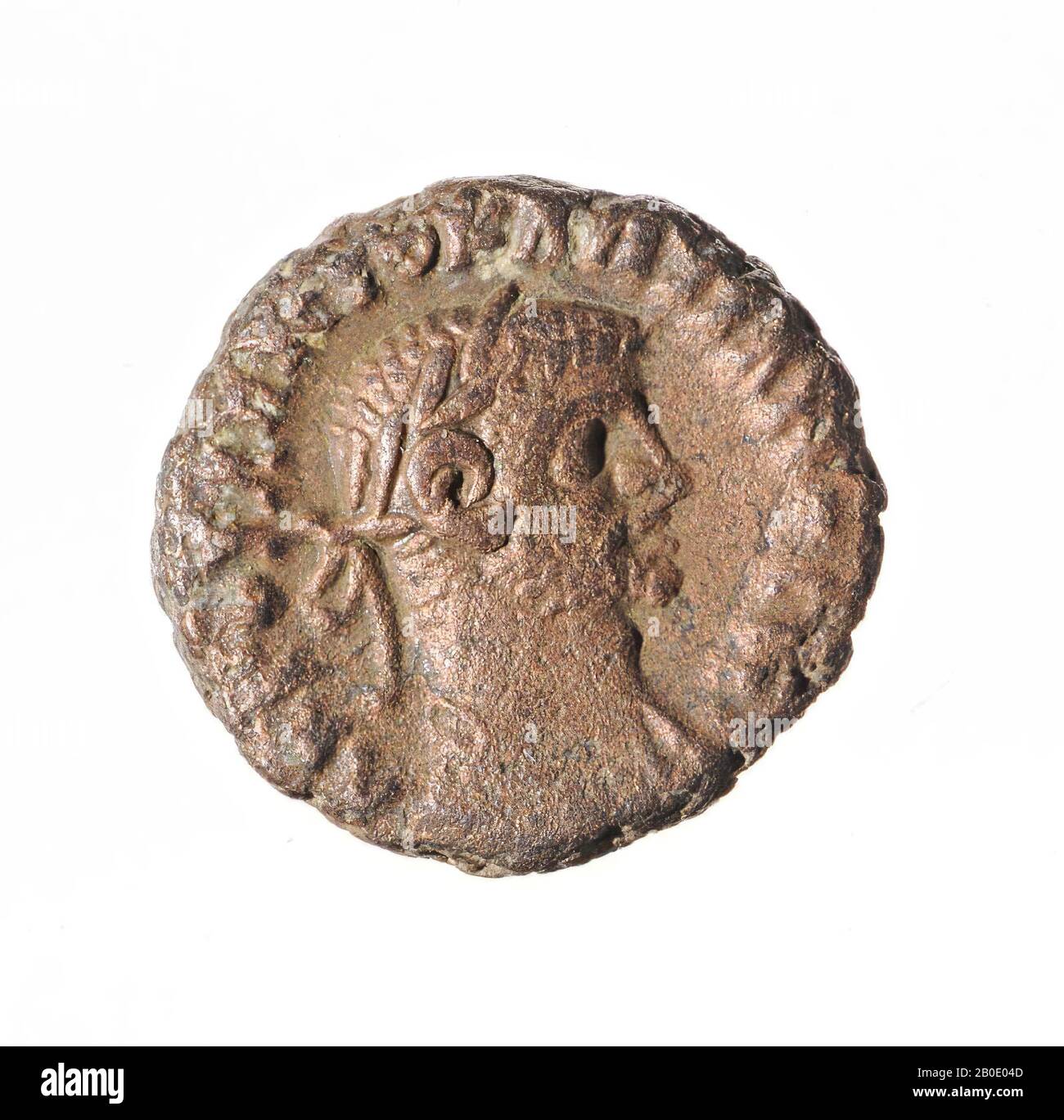 Egypt, coin, tetradrachm, Diocletian, metal, trillion, Diam., 18 mm, wt., 6.82 gr, Greco-Roman Period, Roman imperial time 285-286, Egypt Stock Photo