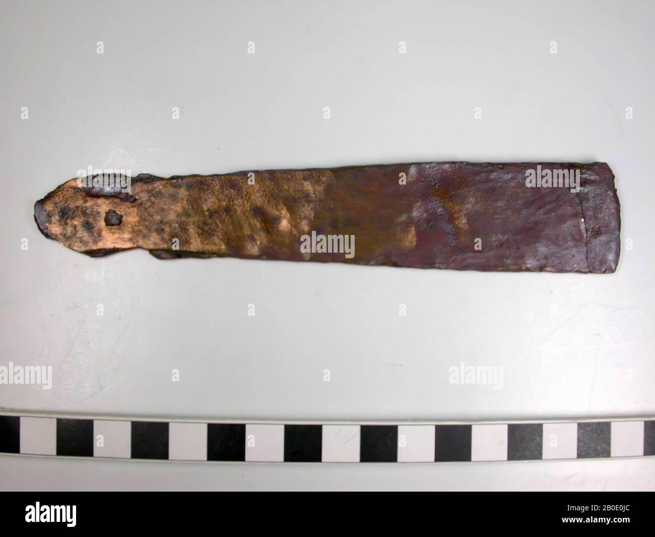 Egypt, drawbar, bronze, length, 16.5 cm, Location, Egypt Stock Photo