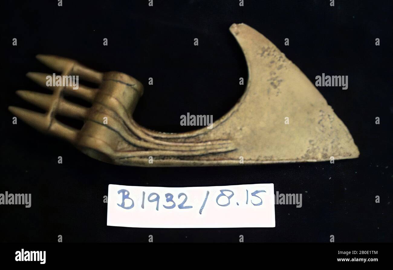 Ancient Near East, weapon, ax, metal, bronze, L 21 cm, Iron Age 1250-600 BC, Iran Stock Photo