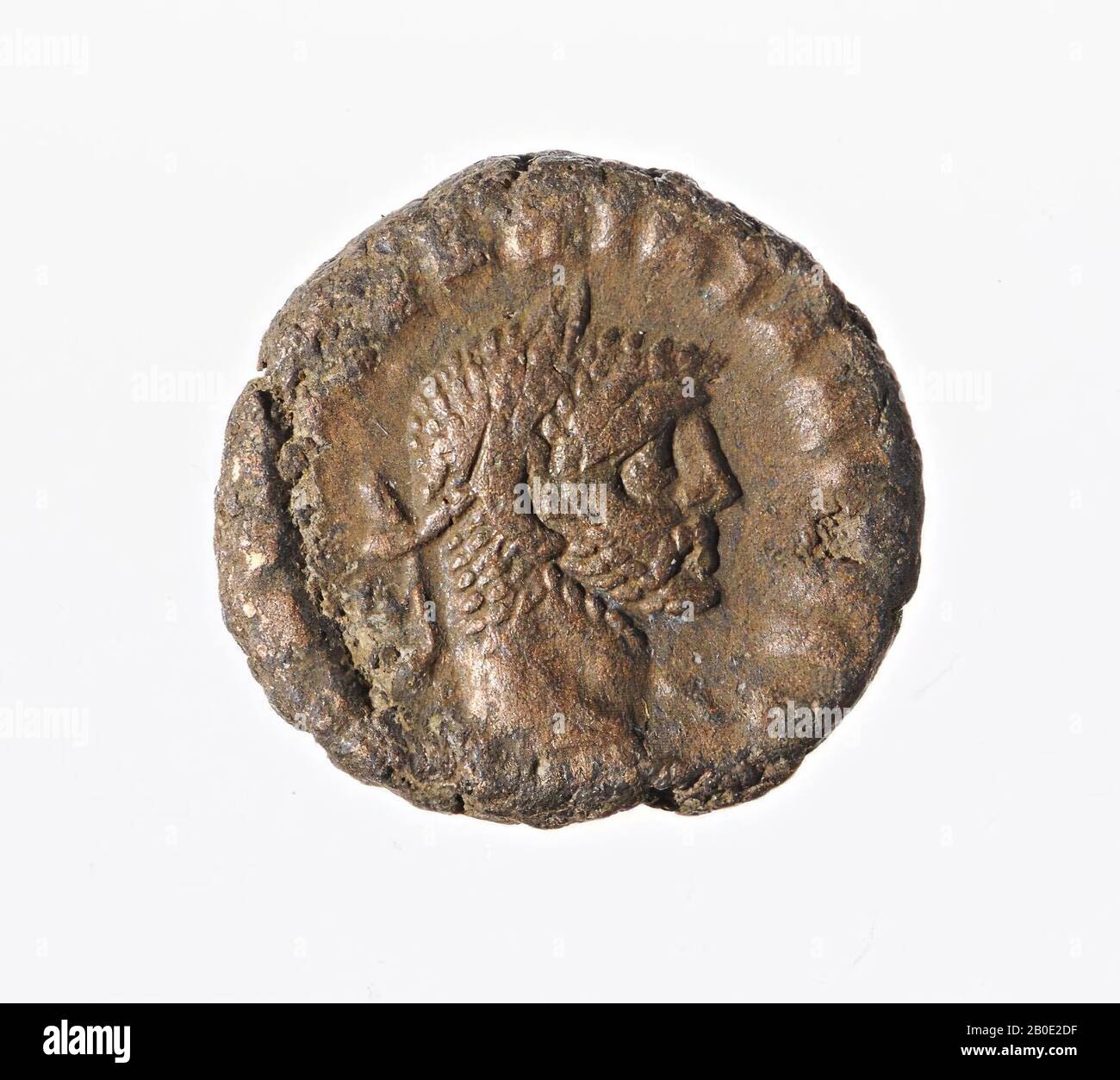 coin, tetradrachm of Maximianus, year 5, Vz: imperial bust r., Drapery, [A K MA OUA M Stock Photo