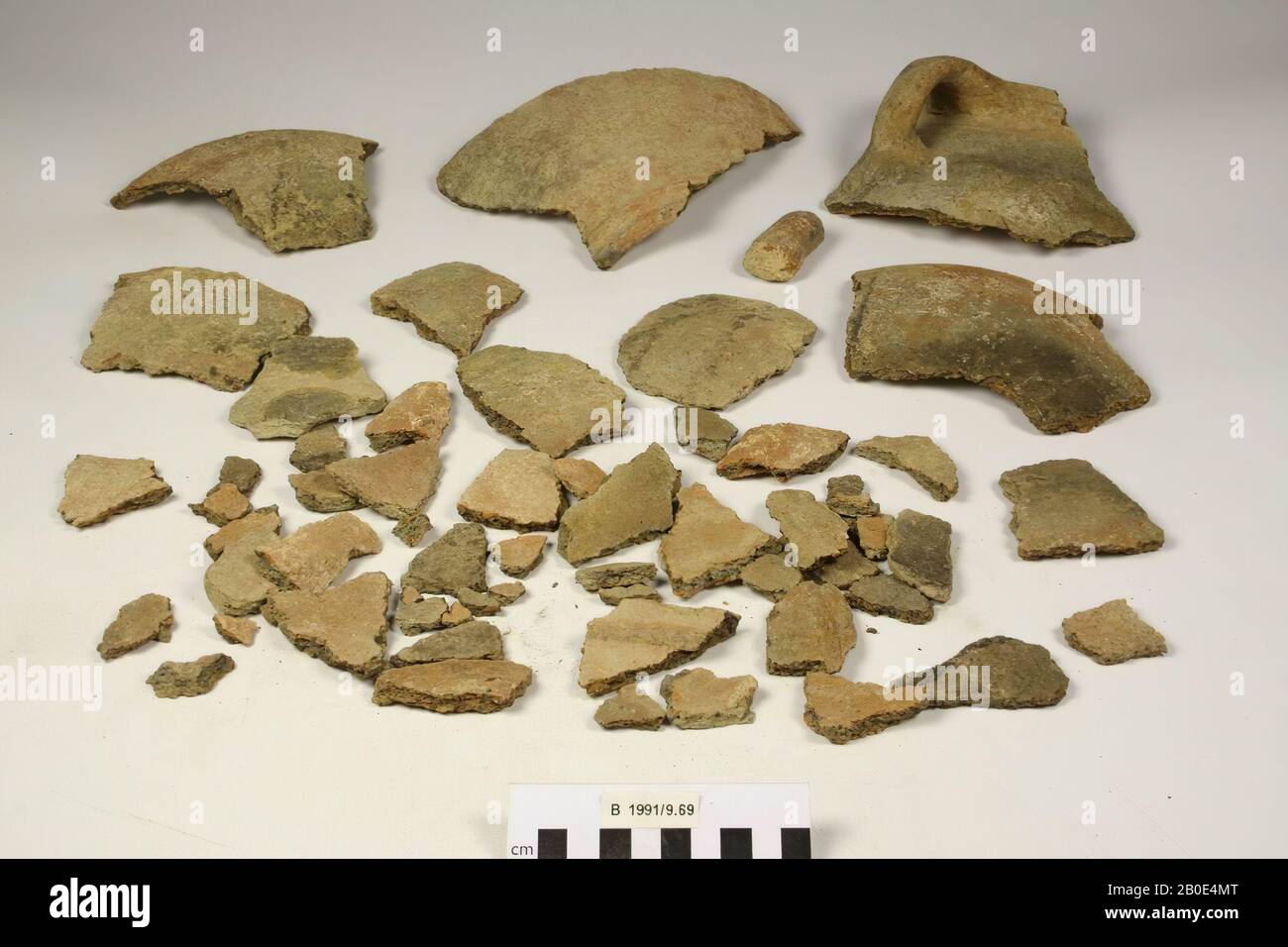 Ancient Near East, crockery, earthenware, D 18 cm, Iron Age IIB 800-700 BC, Jordan Stock Photo