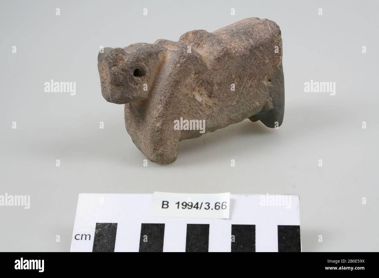 figurine, stone, B 5 cm, L 11 cm, H 6.7 cm, Iran Stock Photo