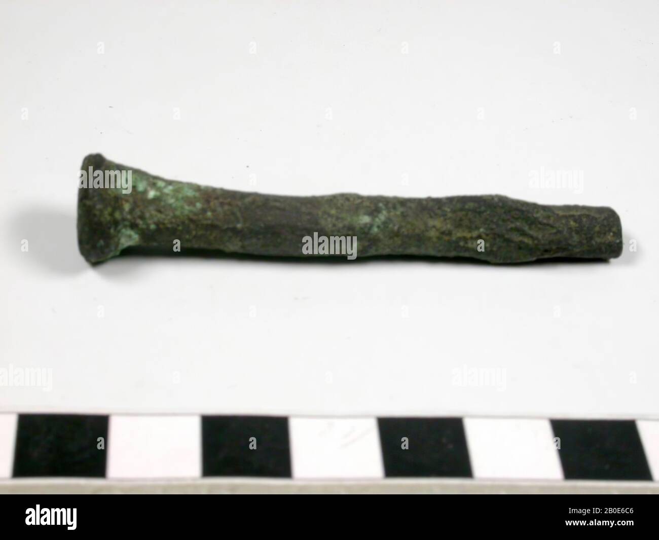 nail, nail, bronze, length: 7 cm, Egypt Stock Photo