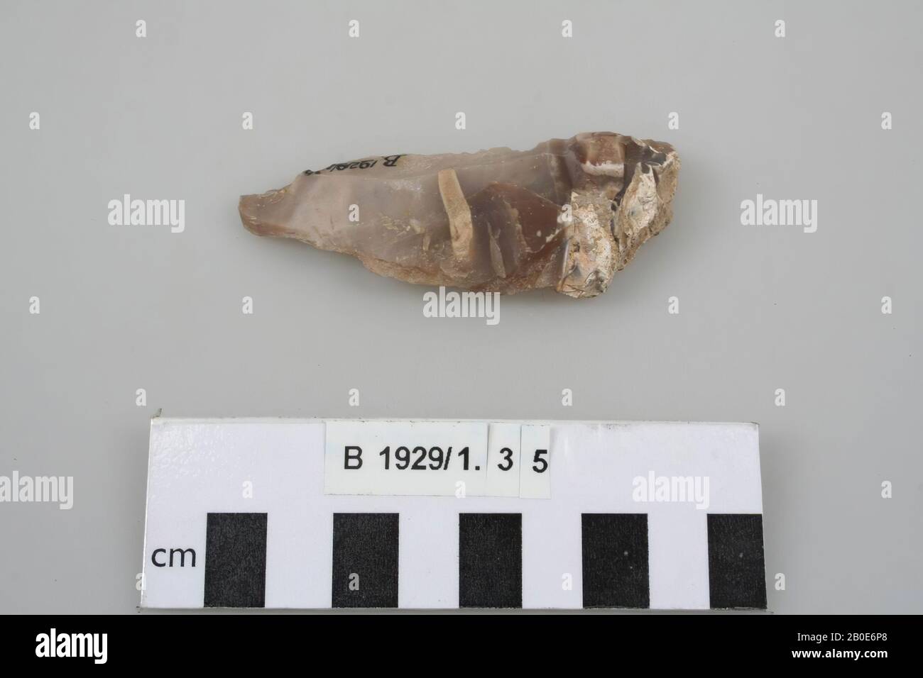 Ancient Near East, tool, stone, flint, L 7.6 cm, Location, Palestine Stock Photo
