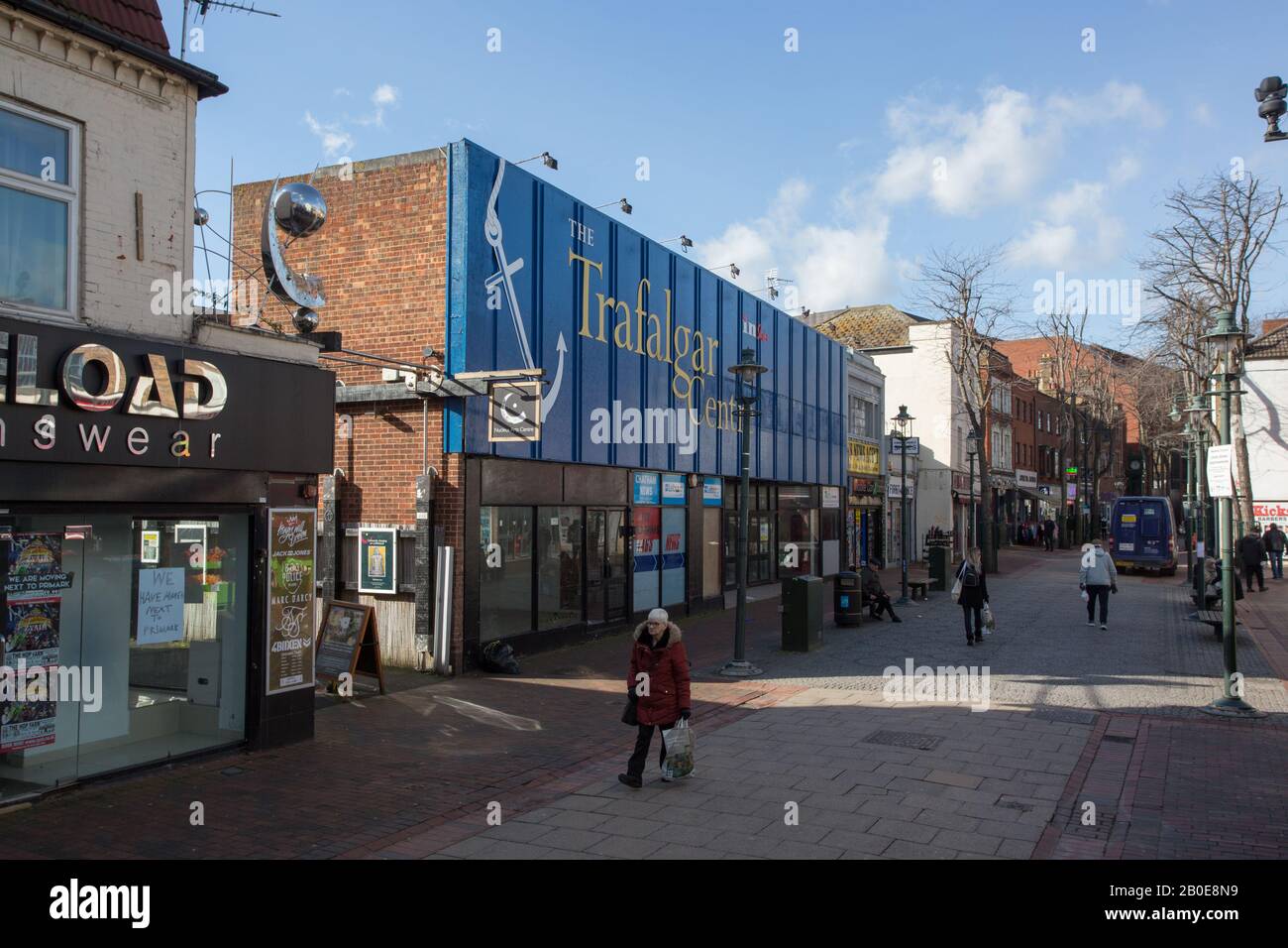 High Street, Chatham, Kent Stock Photo Alamy